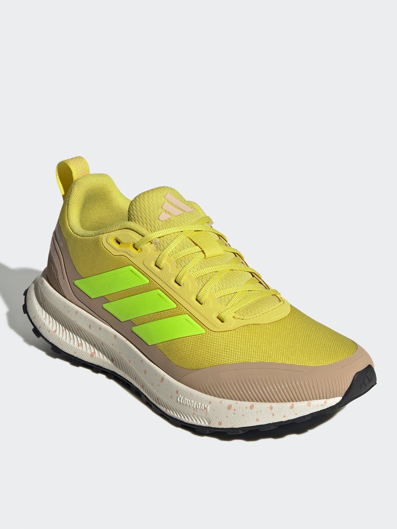 adidas-womens-trail-running-runfalcon-5-trainers-yellowstillFront