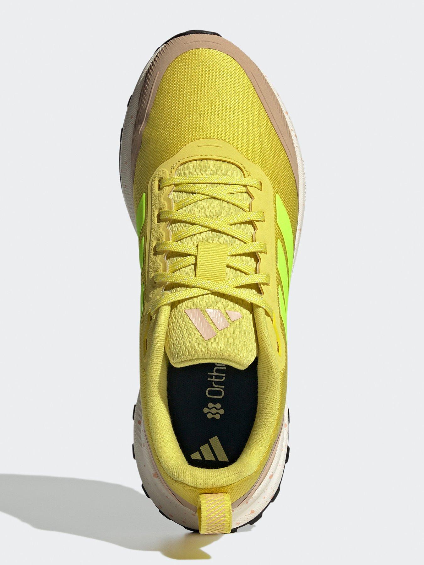 Image 4 of 8 of adidas Womens Trail Running Runfalcon 5 Trainers - Yellow