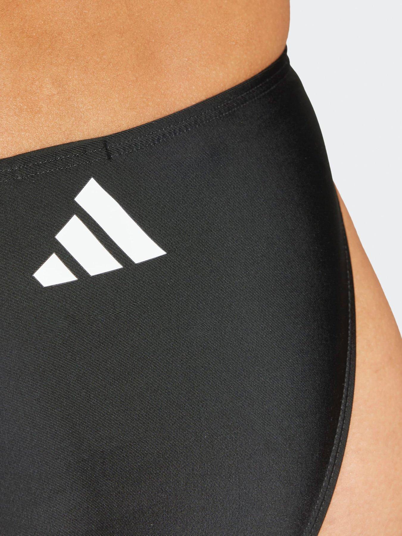 Image 5 of 6 of adidas Womens 3 Stripe Bikini - Black
