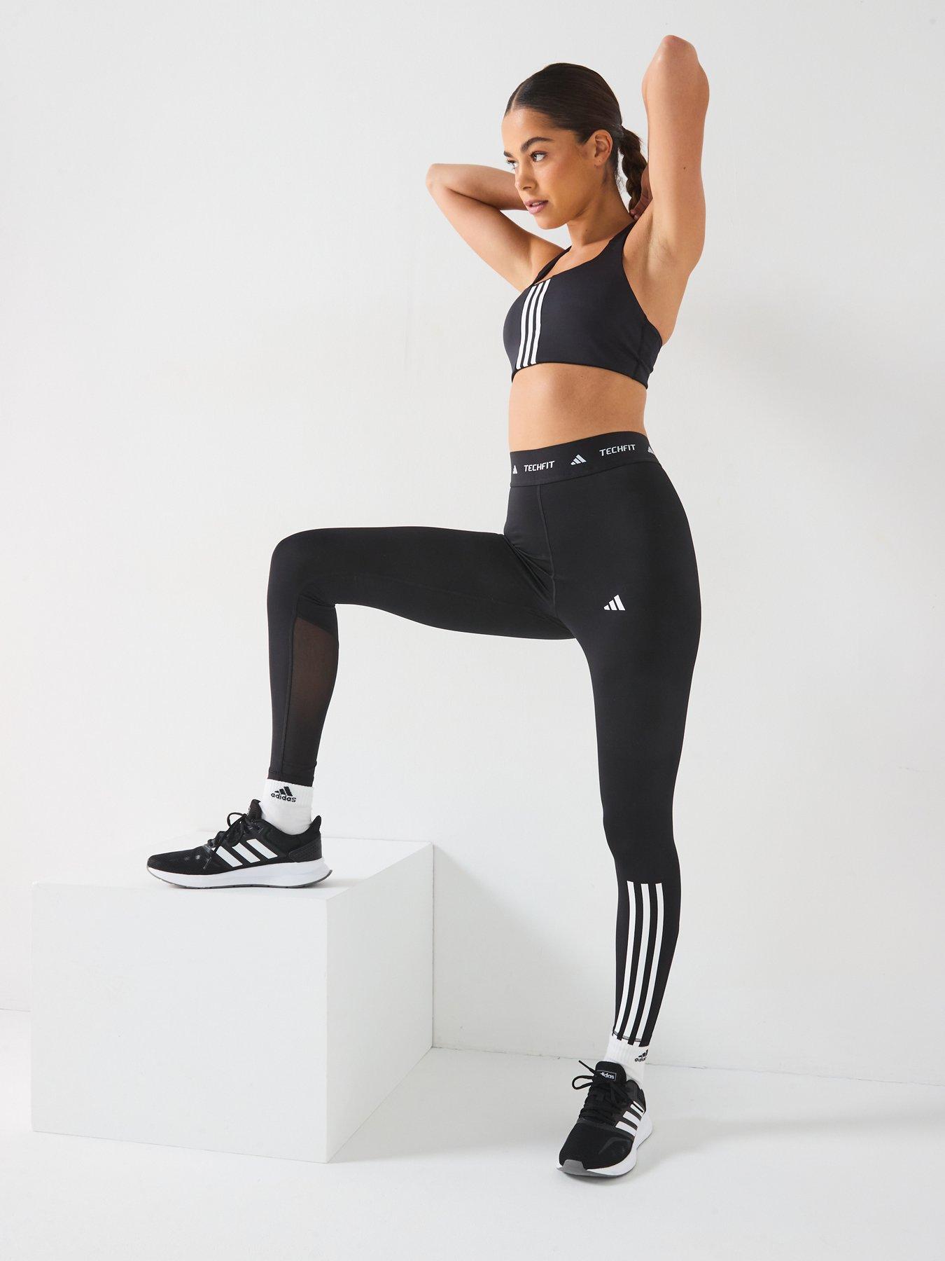 adidas-womens-training-tech-fit-3-stripe-78-tights-blackoutfit