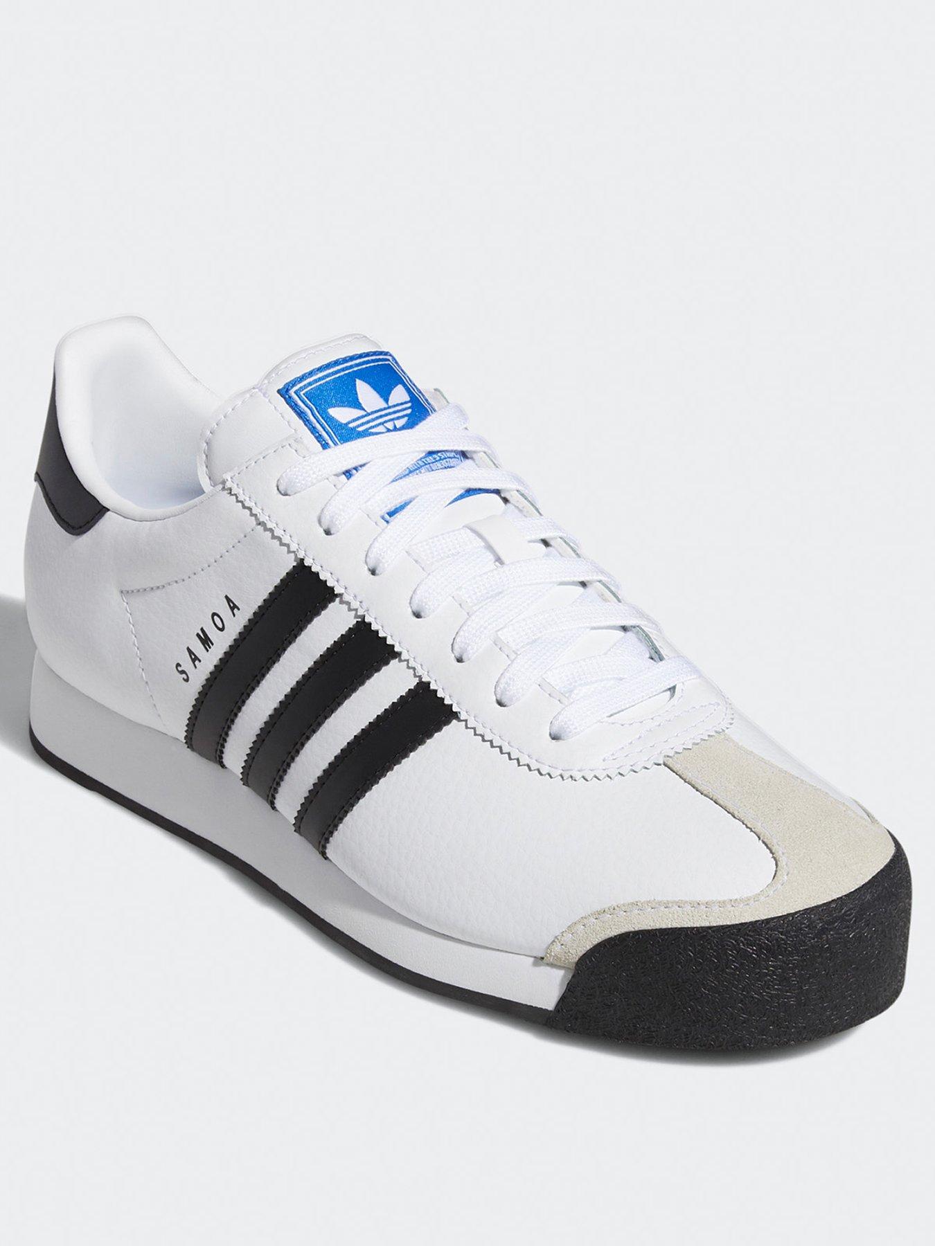 adidas-originals-mens-samoa-trainers-blackwhitestillFront