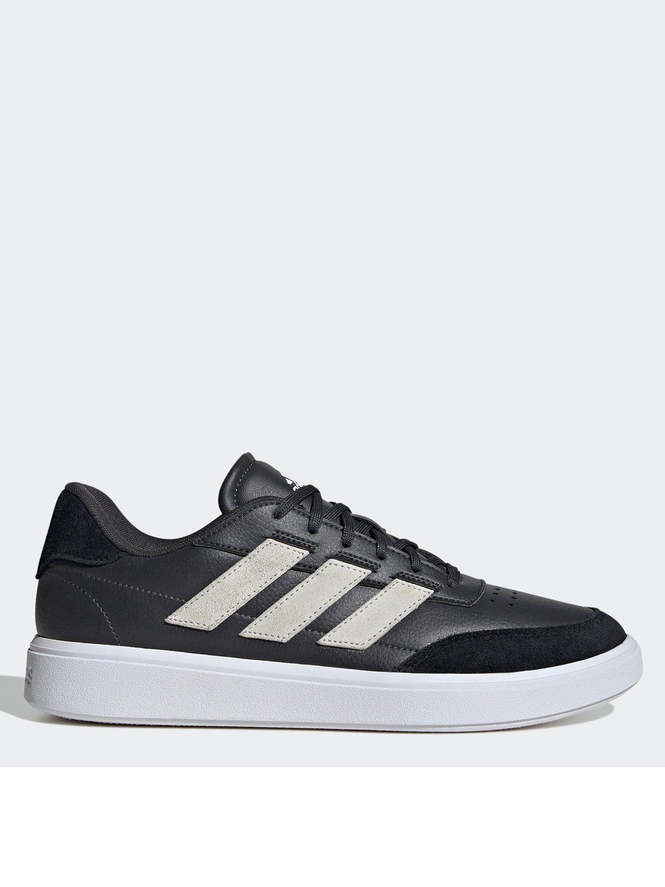 adidas-sportswear-mens-courtblock-trainers-dark-greyfront