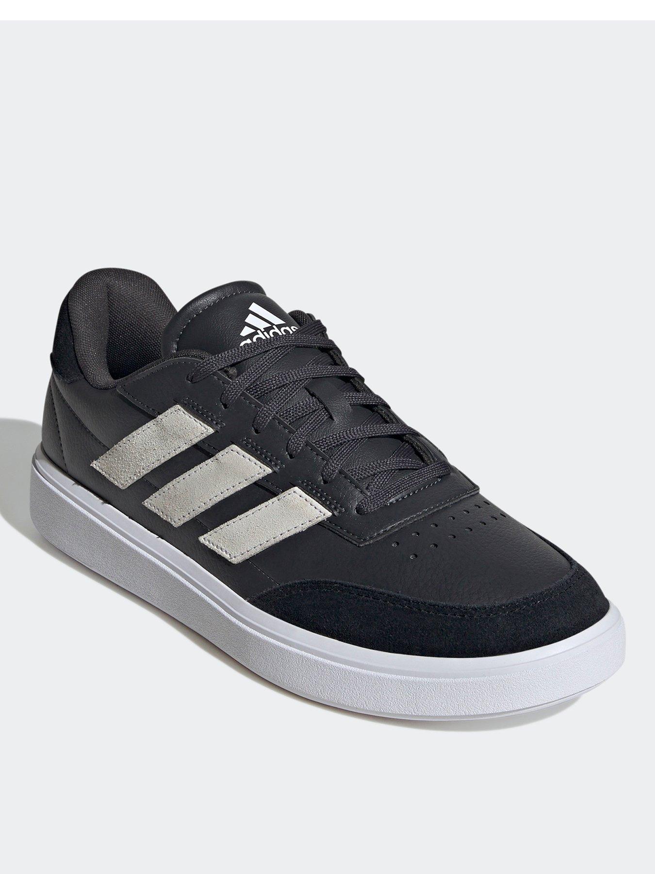 adidas-sportswear-mens-courtblock-trainers-dark-greystillFront