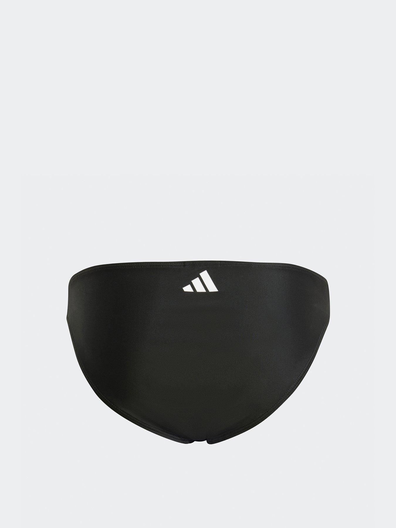 Image 3 of 5 of adidas Junior Girls 3 Stripe Bikini - Black