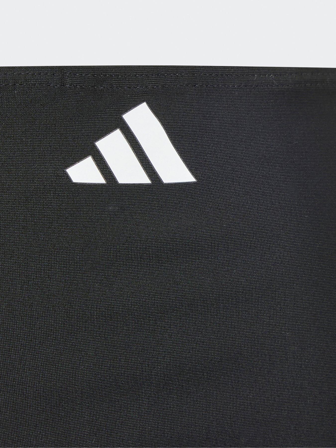 Image 4 of 5 of adidas Junior Girls 3 Stripe Bikini - Black
