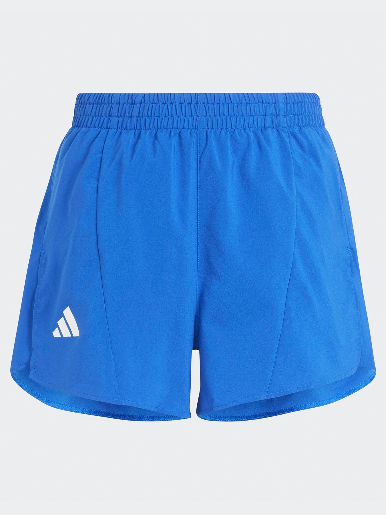 Image 1 of 4 of adidas Junior Boys Running Team Shorts - Blue