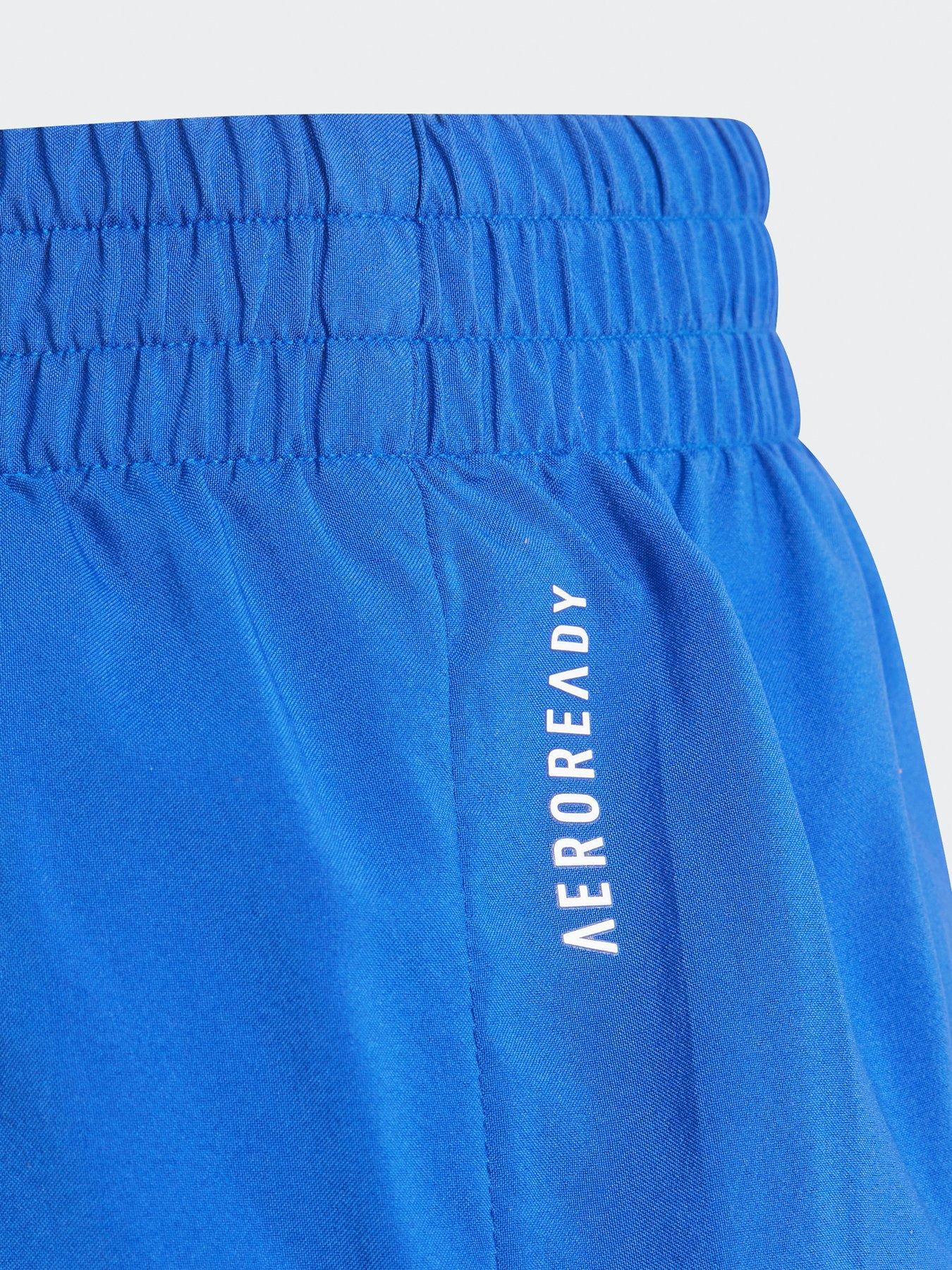 Image 3 of 4 of adidas Junior Boys Running Team Shorts - Blue