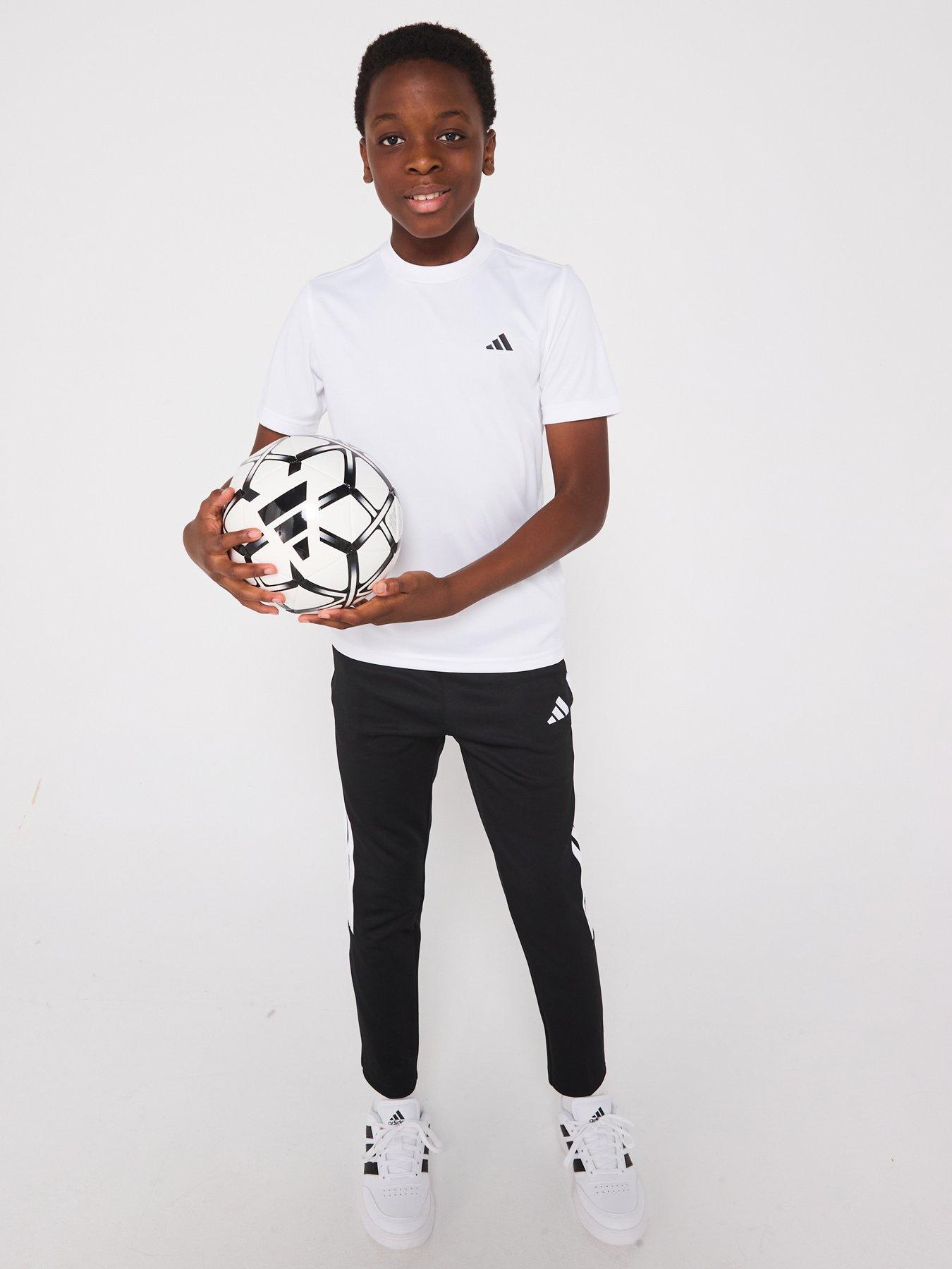 Image of adidas Junior Boys Train Essentials T-Shirt - White