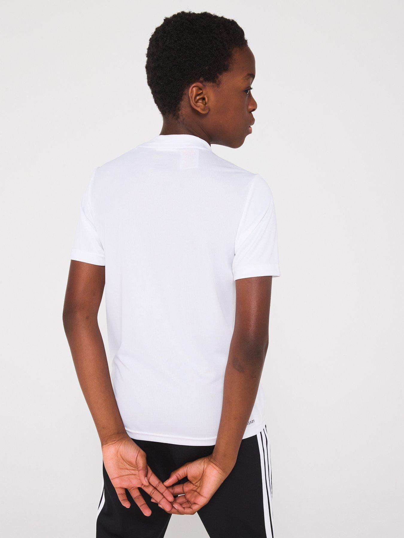 Image 2 of 6 of adidas Junior Boys Train Essentials T-Shirt - White