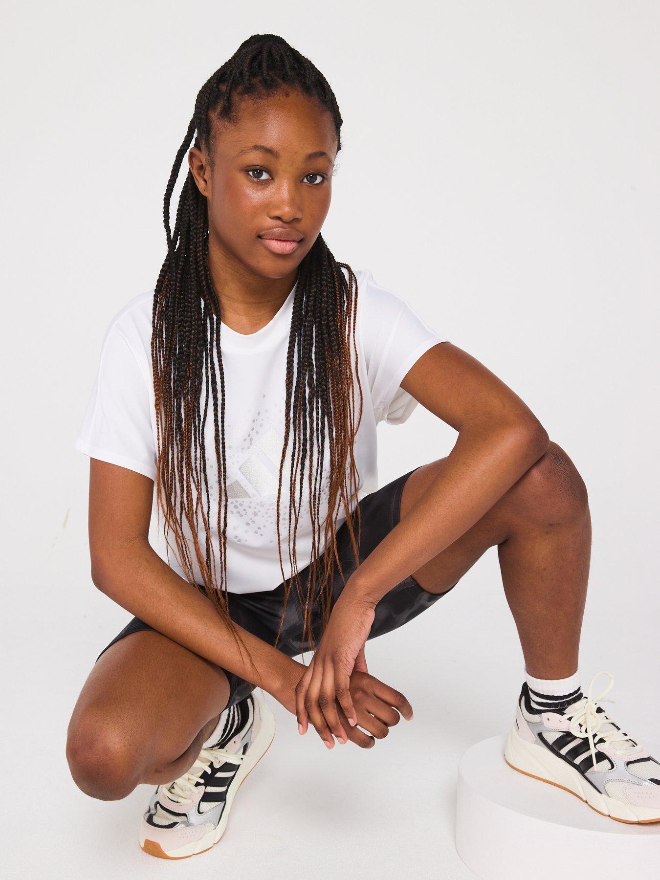 adidas-junior-girls-training-logo-t-shirt-whitedetail