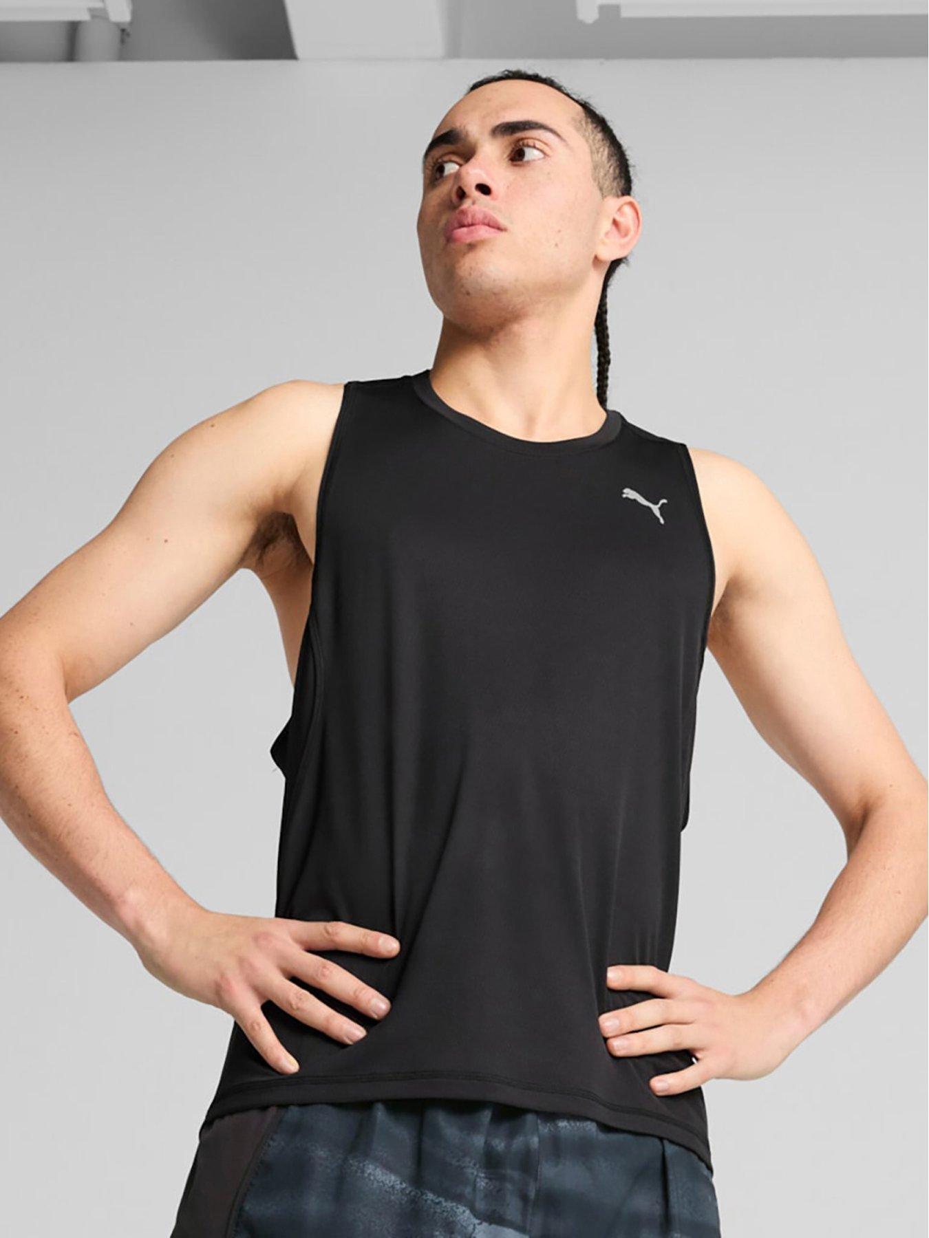 Image of Puma Mens Running Velocity Tank - Black