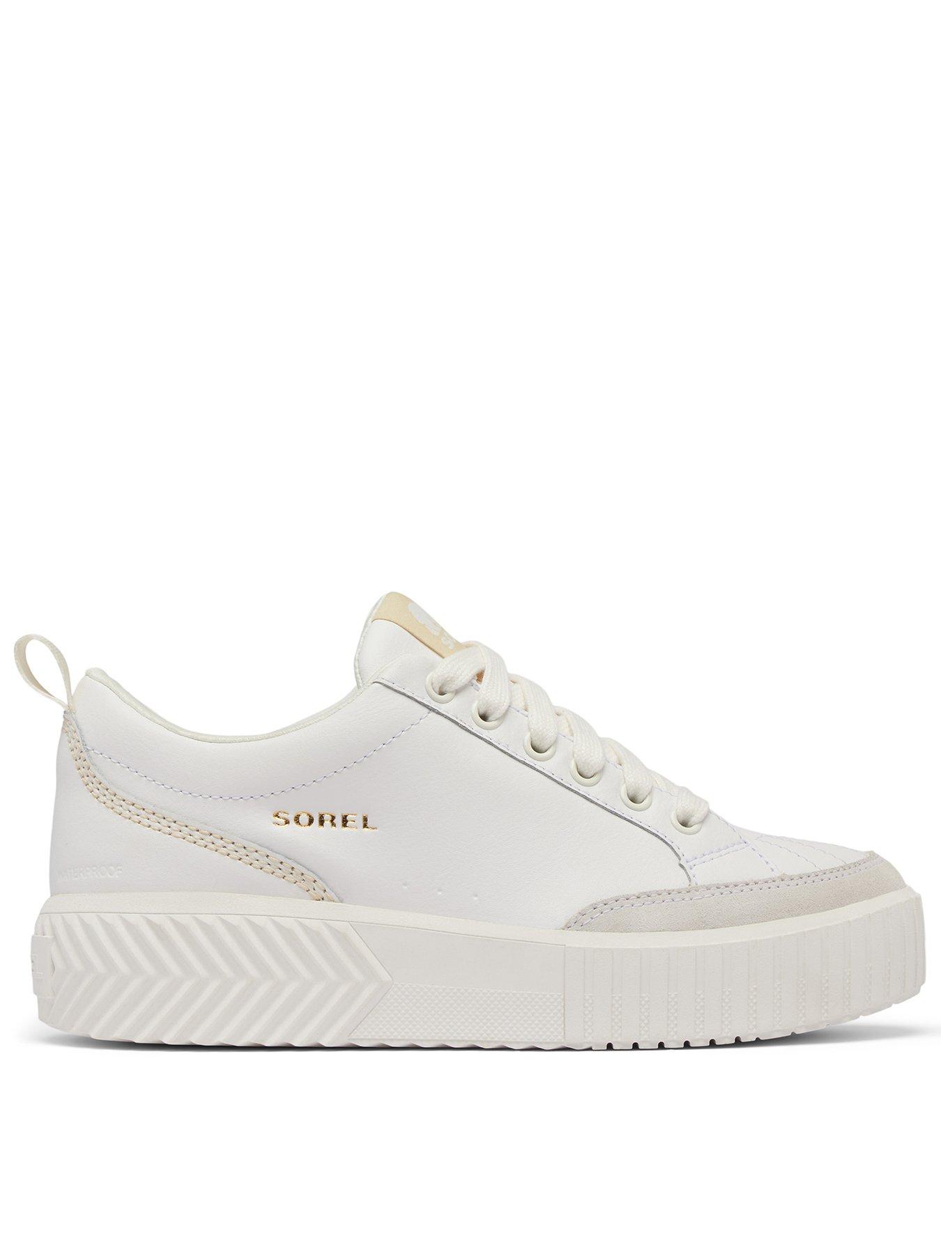 undefined Womens Ona Ave Waterproof Low Sneaker - Cream