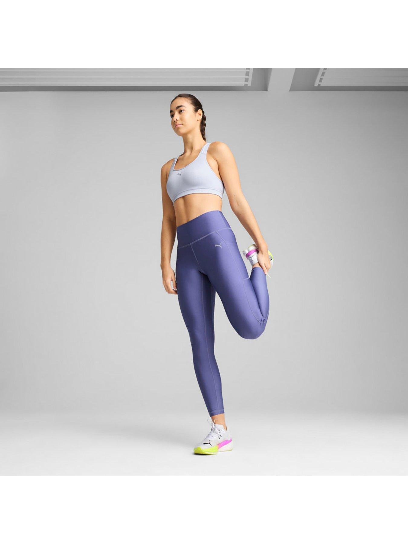 Image 3 of 5 of Puma Womens Running Velocity Full Length Tights - Blue
