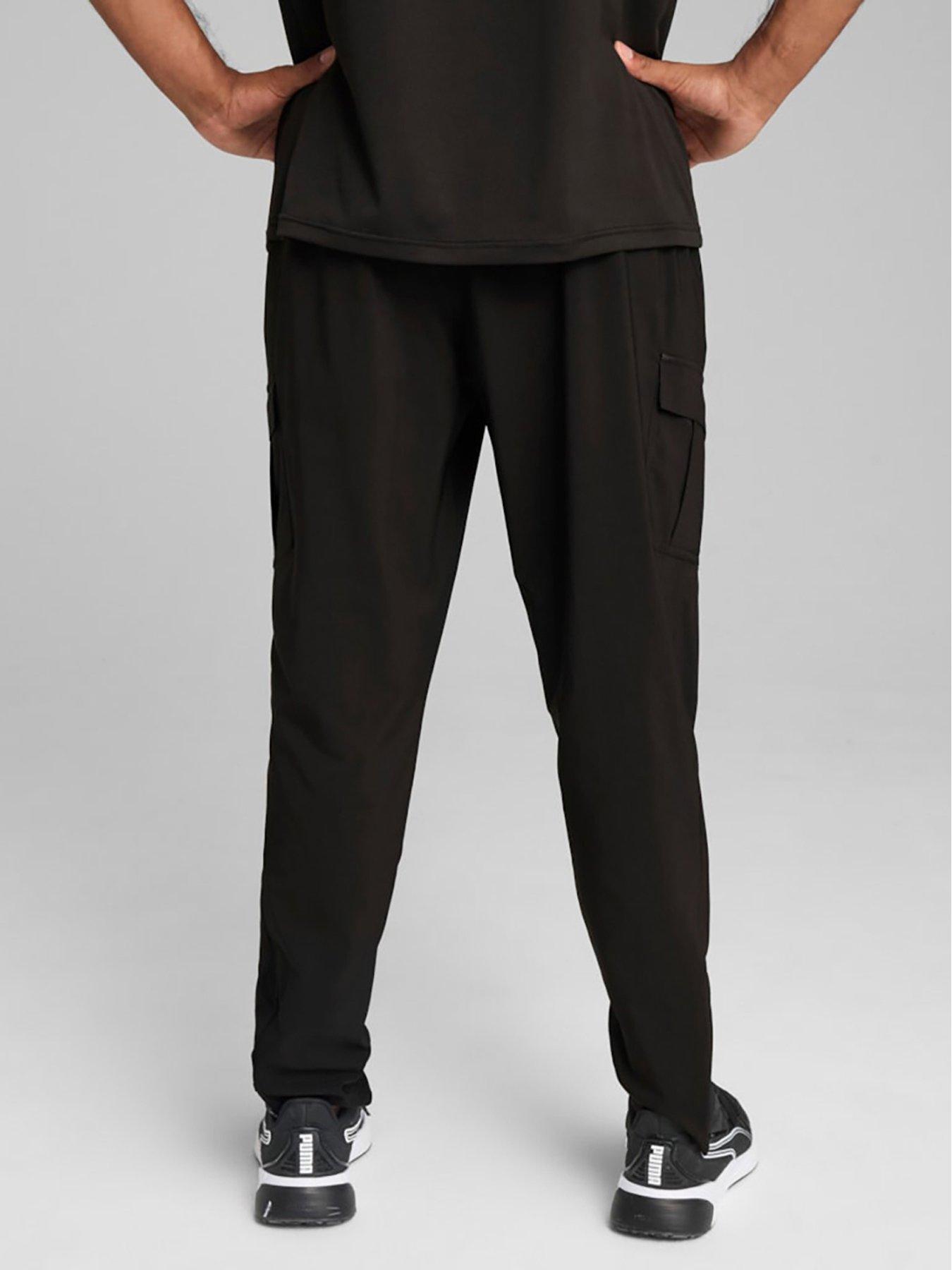 Image 2 of 5 of Puma Men's Training Tech Woven Cargo Pants - Black
