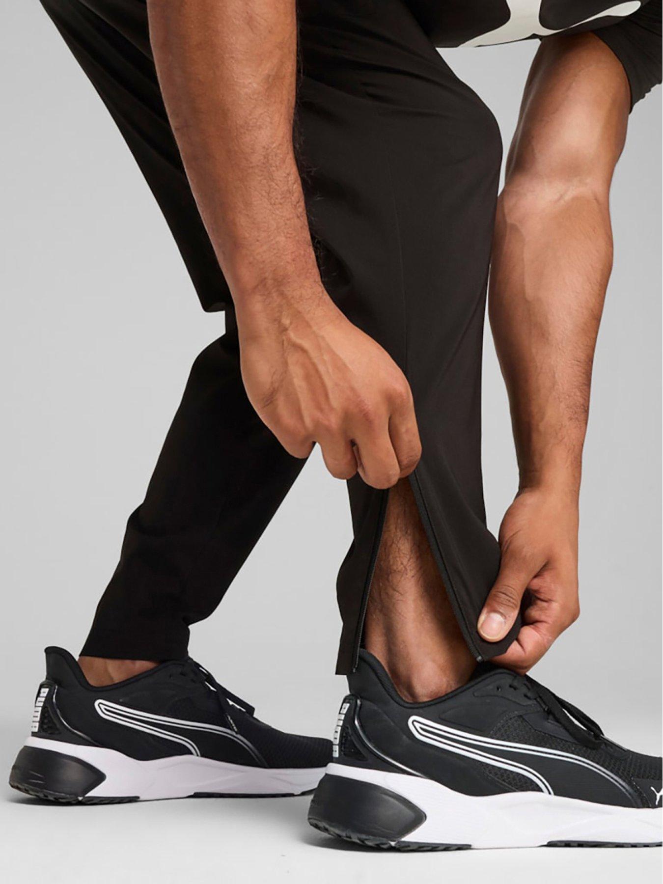 Image 4 of 5 of Puma Men's Training Tech Woven Cargo Pants - Black