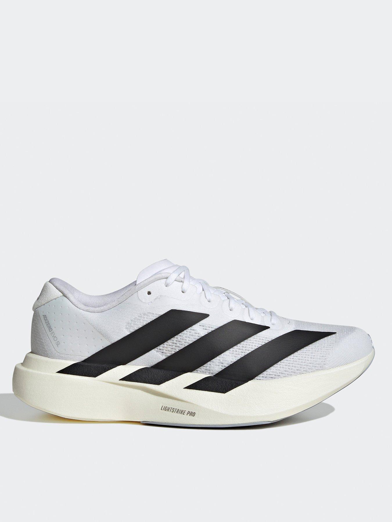 Image of adidas Womens Running Adizero Evo SL Trainers - Cloud White/Core Black/White