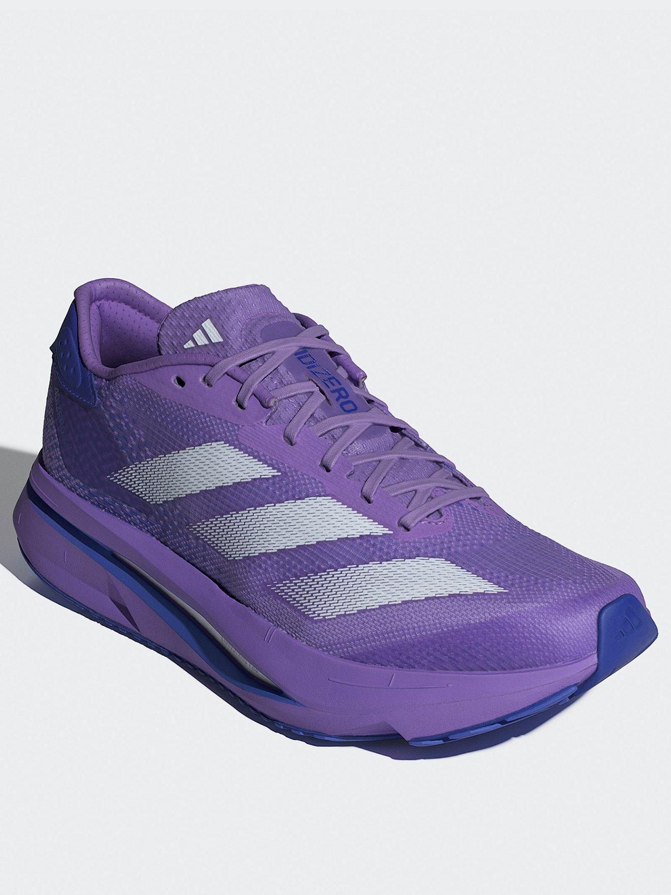 adidas-womens-running-adizero-sl2-trainers-violet-fusionlemoncobaltstillFront