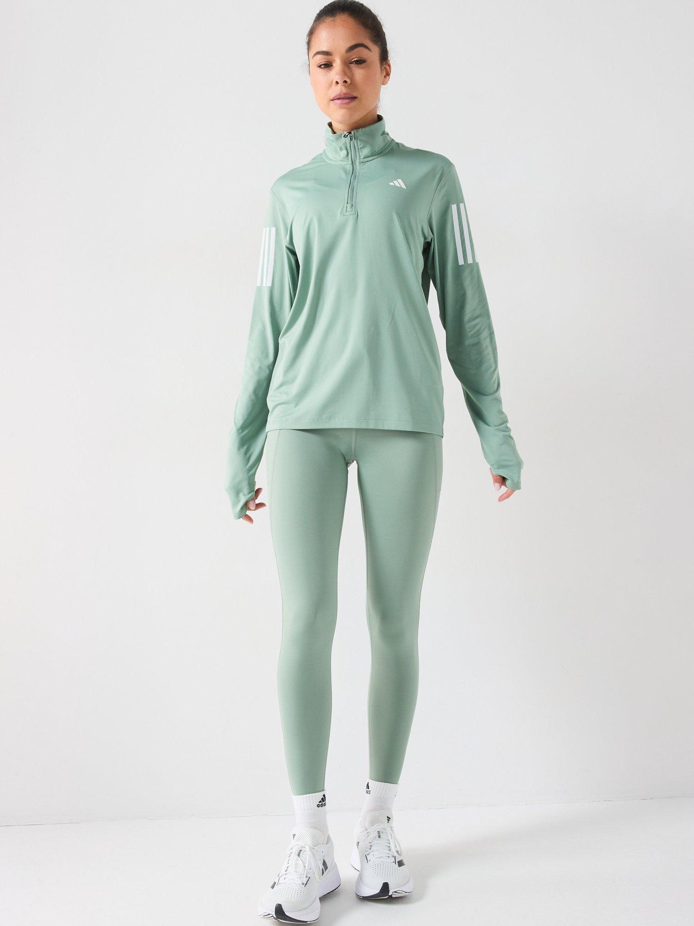 adidas-womens-running-own-the-run-12-zip-top-greendetail