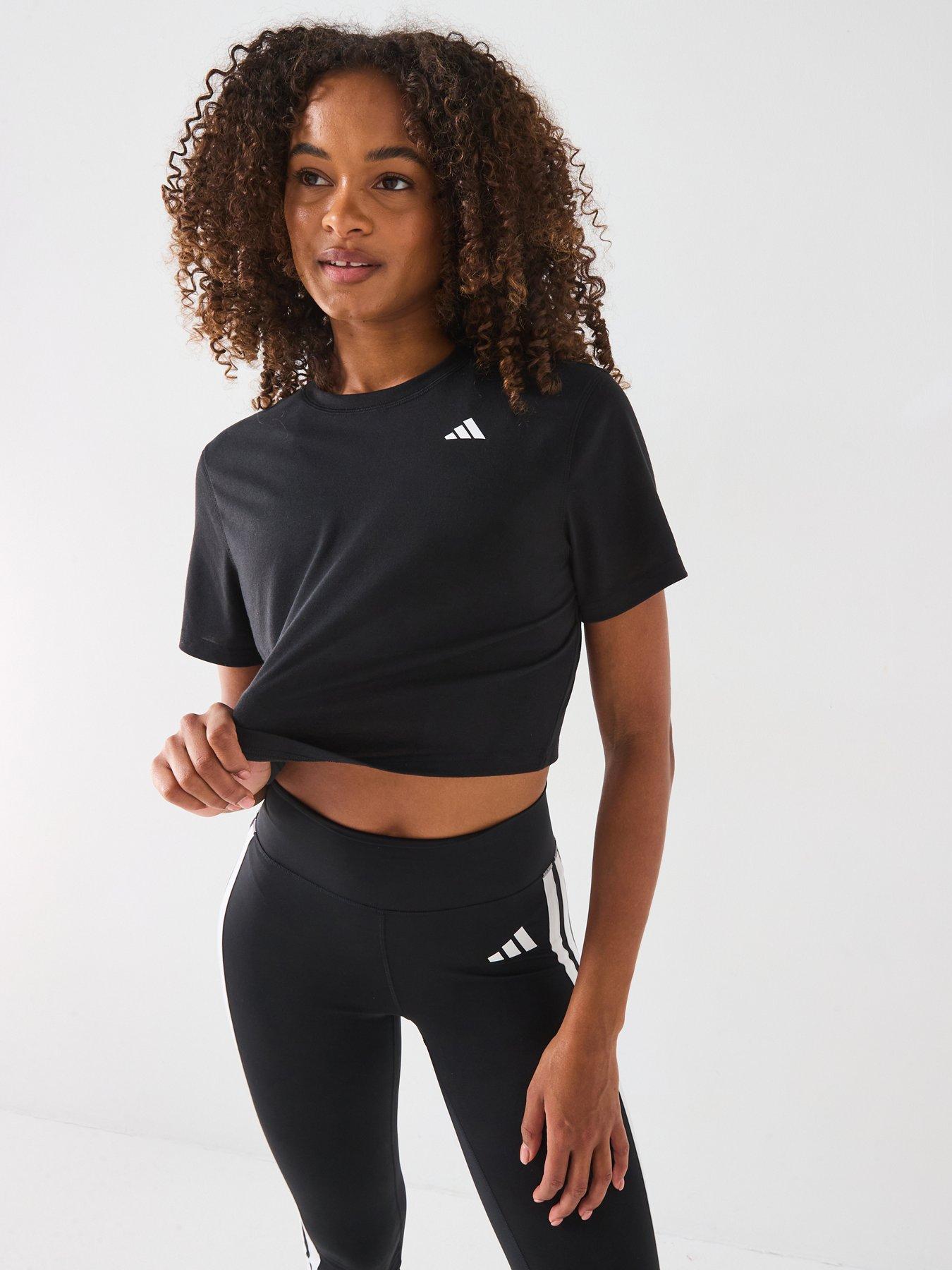 adidas Womens Training Train Essentials T-Shirt - Black