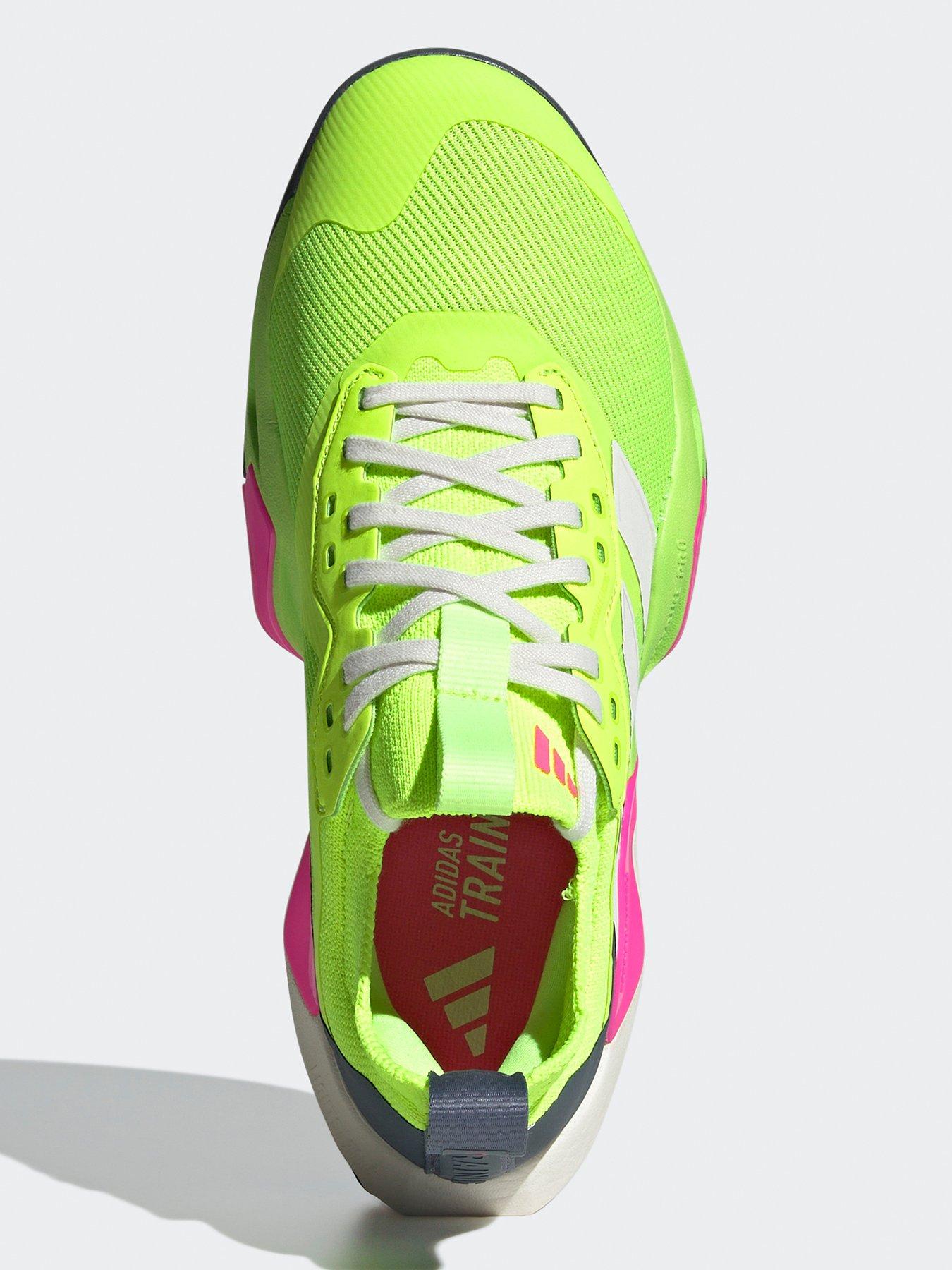 Image 5 of 8 of adidas Womens Training Rapidmove Adv 2 Trainer - Lemon/White/Pink