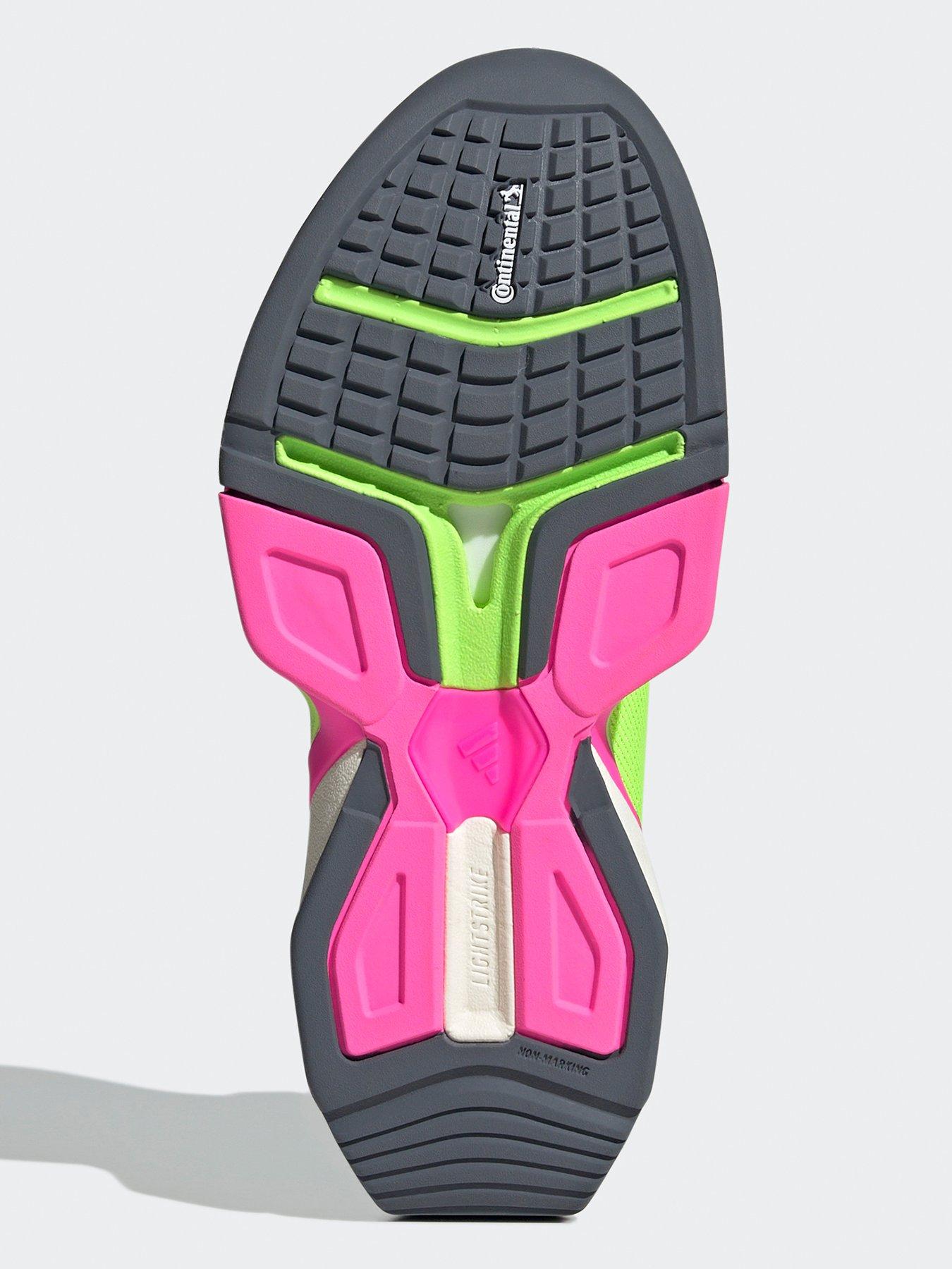 Image 6 of 8 of adidas Womens Training Rapidmove Adv 2 Trainer - Lemon/White/Pink