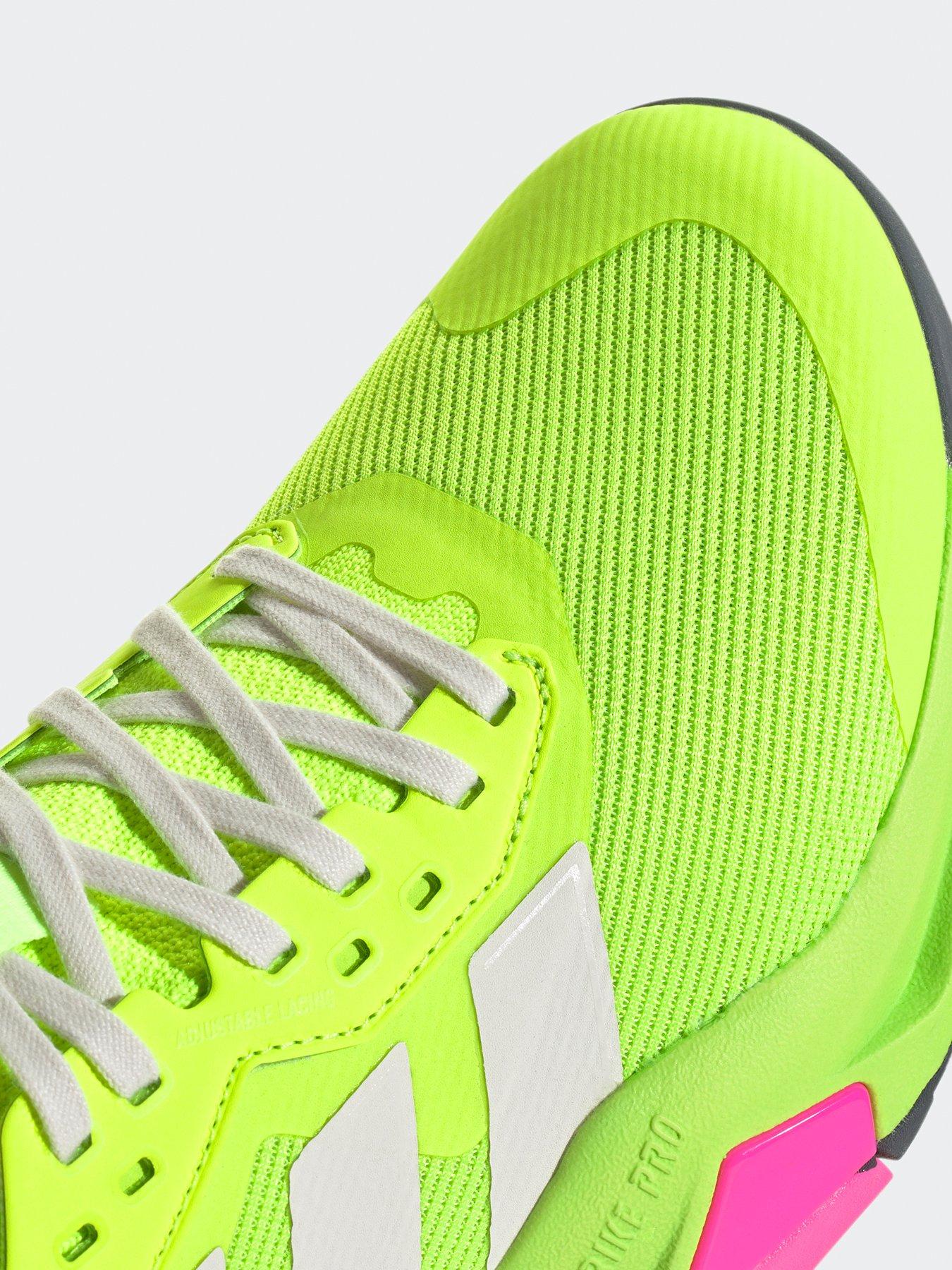 Image 7 of 8 of adidas Womens Training Rapidmove Adv 2 Trainer - Lemon/White/Pink