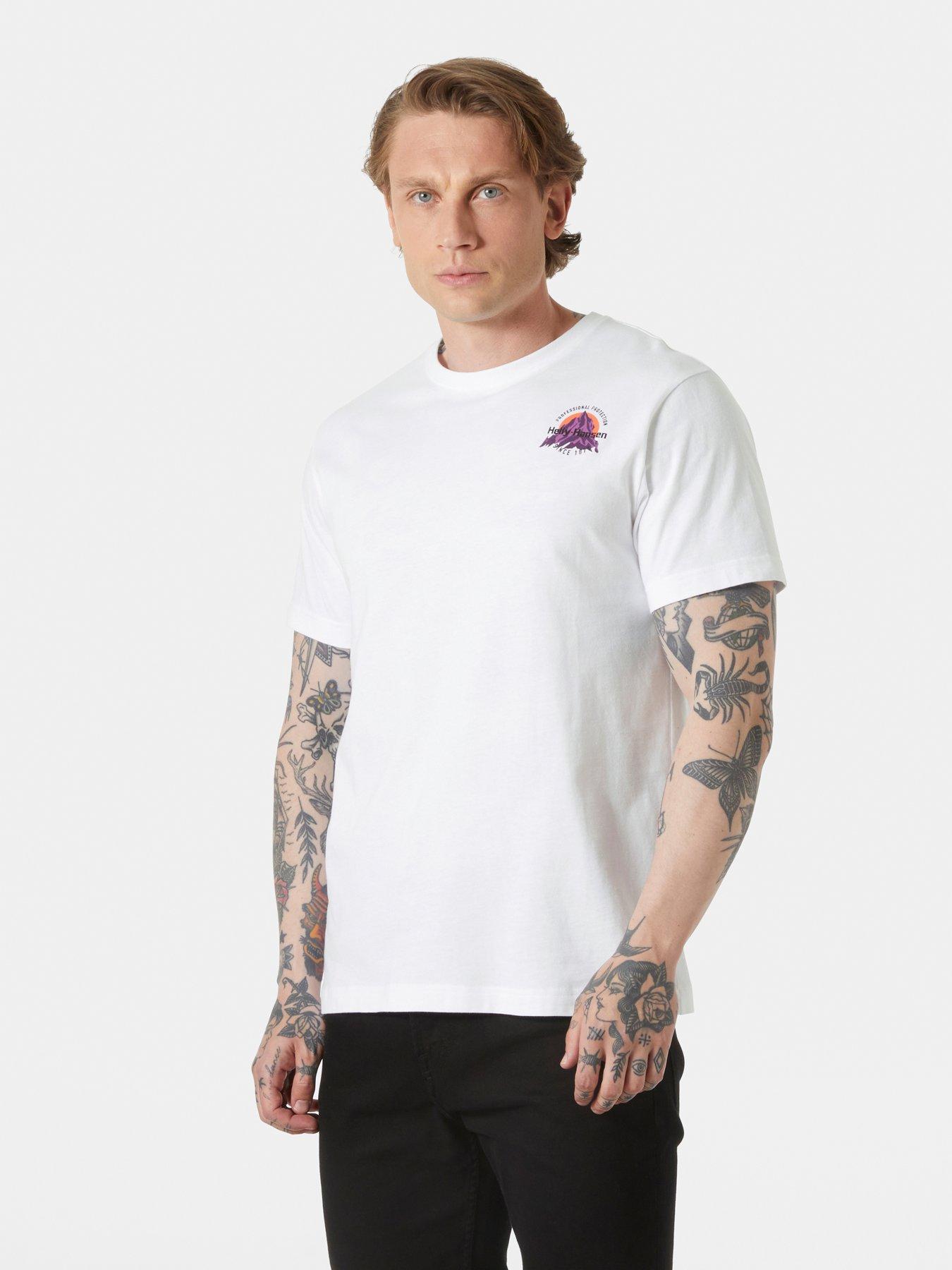 Helly Hansen Mens Core Graphic T-Shirt 20 - White