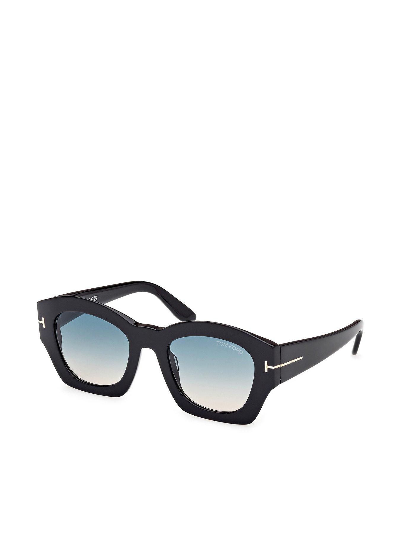 undefined Guilliana Geometric Sunglasses - Black