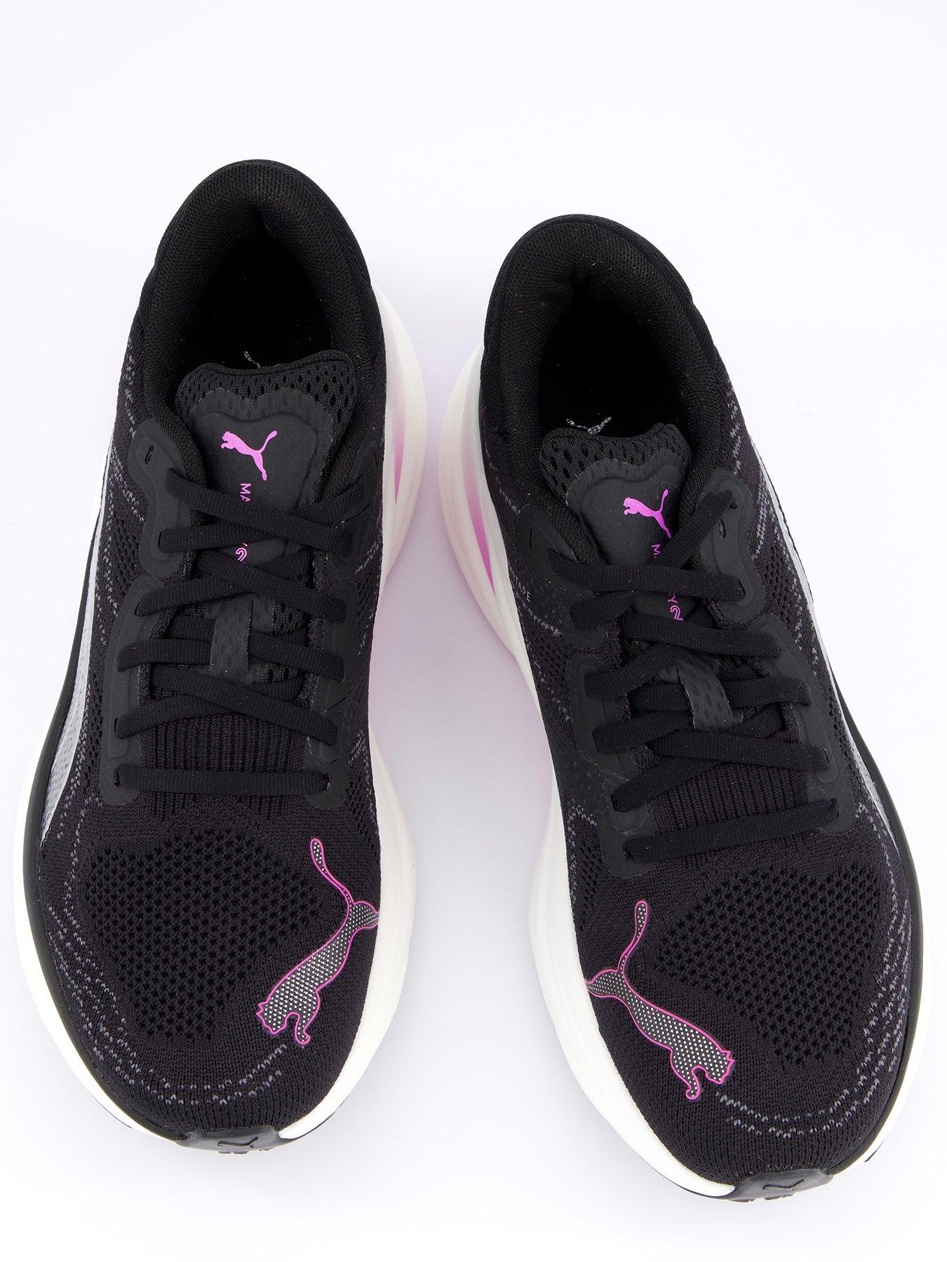 Image 3 of 7 of Puma Womens Running Magnify Nitro 2 Trainers - Puma Black-Pure Magenta