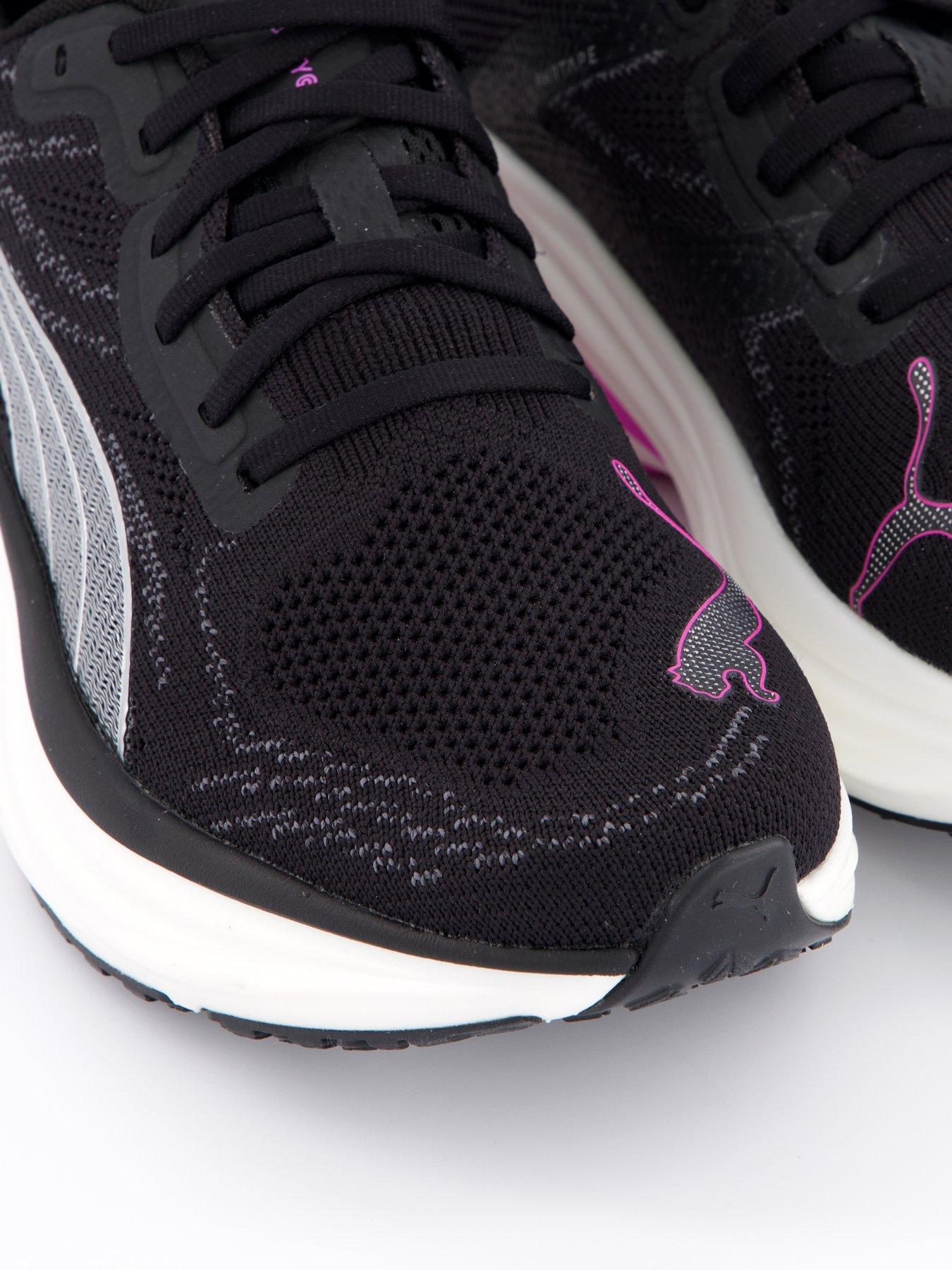 Image 5 of 7 of Puma Womens Running Magnify Nitro 2 Trainers - Puma Black-Pure Magenta
