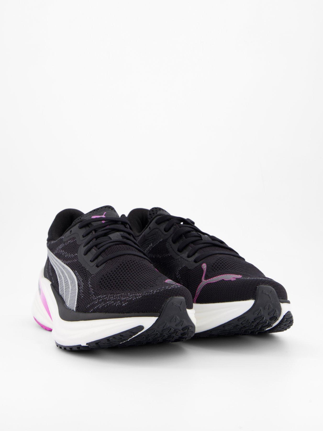 Image 6 of 7 of Puma Womens Running Magnify Nitro 2 Trainers - Puma Black-Pure Magenta
