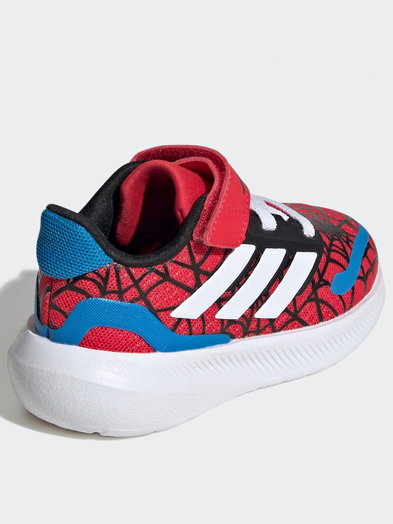Image 3 of 7 of adidas Boys Infant Runfalcon Spider-Man Trainers - Red