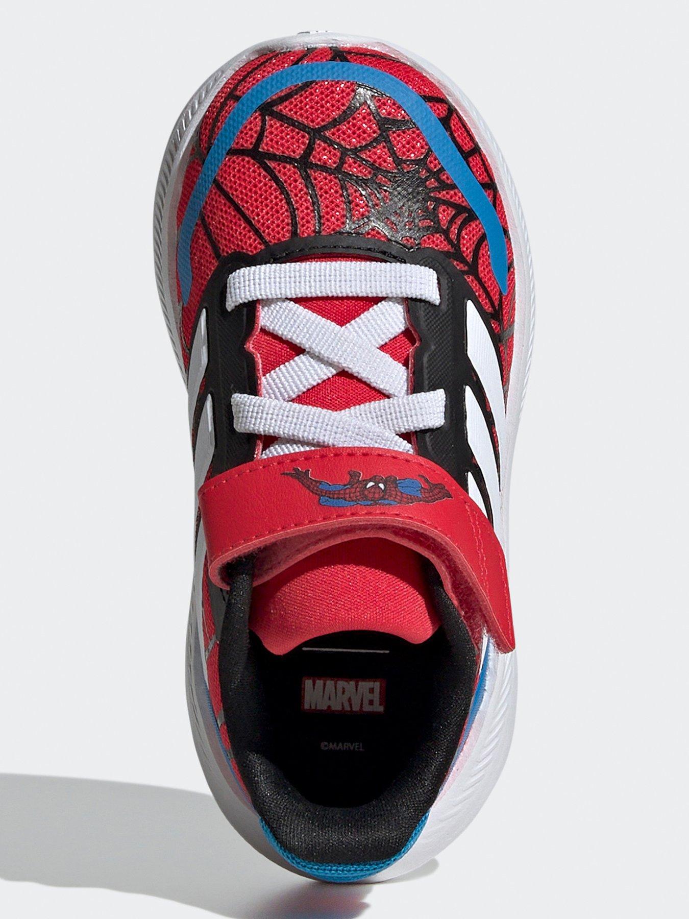 Image 4 of 7 of adidas Boys Infant Runfalcon Spider-Man Trainers - Red