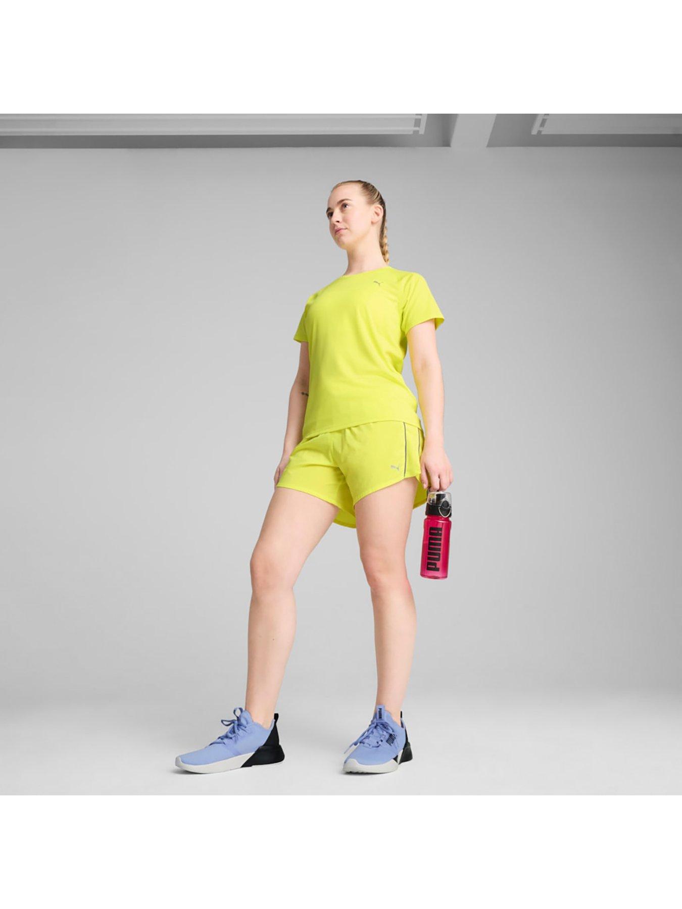Image 3 of 3 of Puma Womens Running Velocity T-Shirt - Yellow