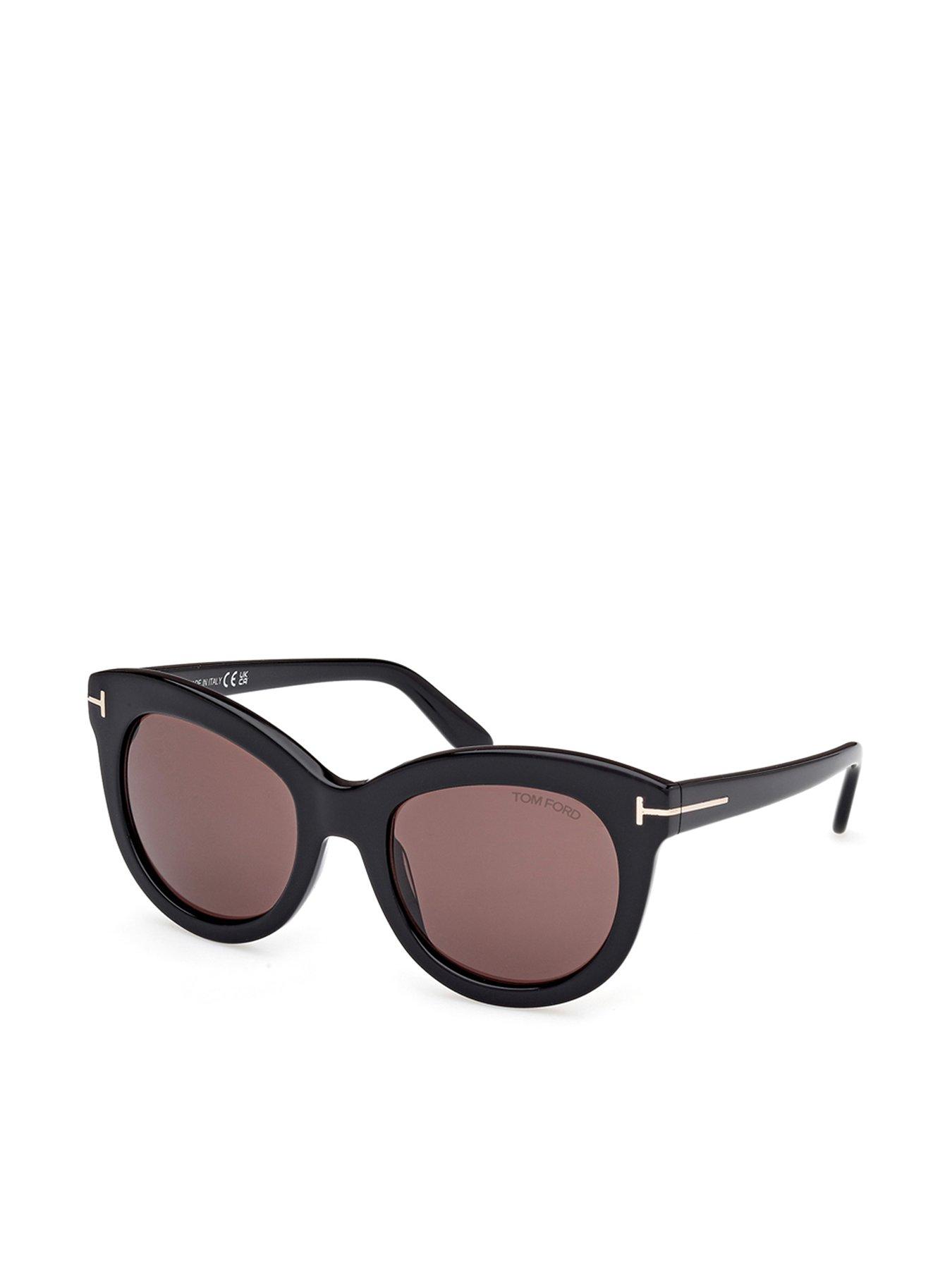 undefined Odette Butterfly Sunglasses - Black