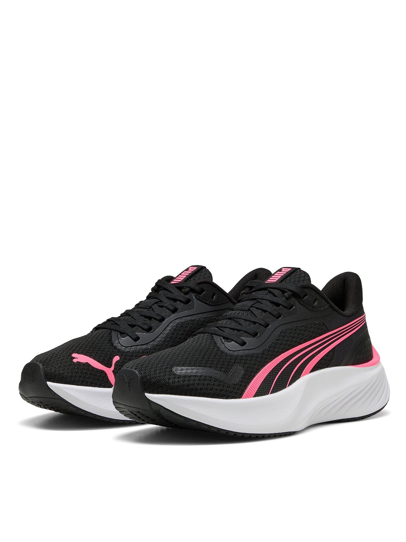 puma-womens-running-pounce-lite-trainers-blackstillFront