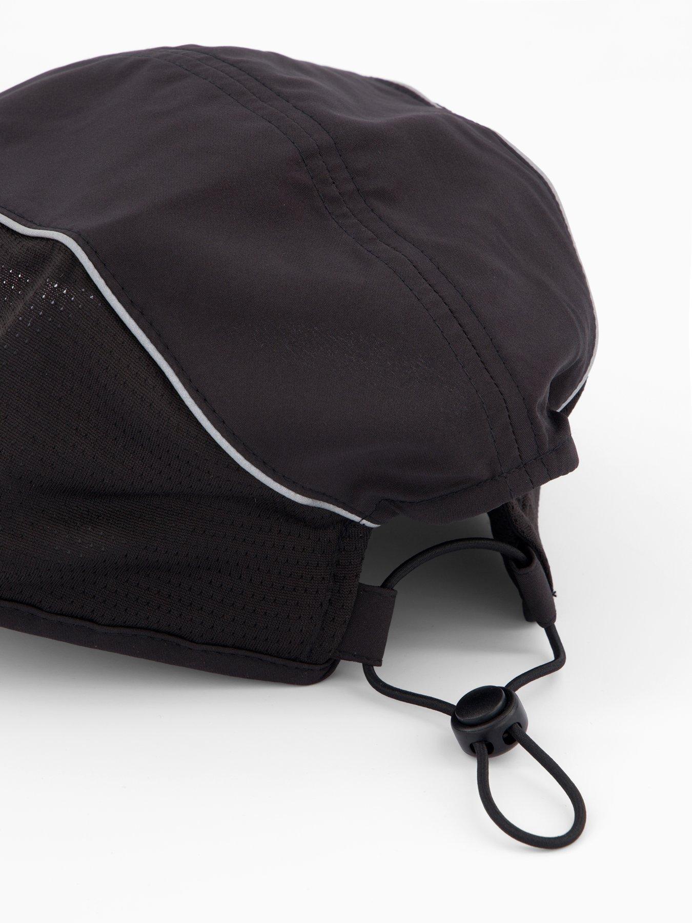 Image 4 of 4 of Puma Unisex Running Short Visor 5 Panel Cap - Puma Black