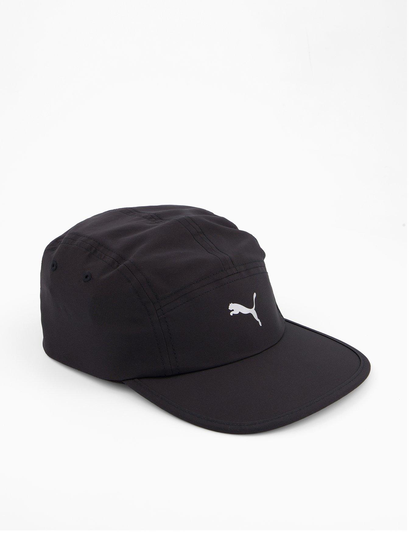 Puma Unisex Running Essential 5 Panel Cap - Puma Black