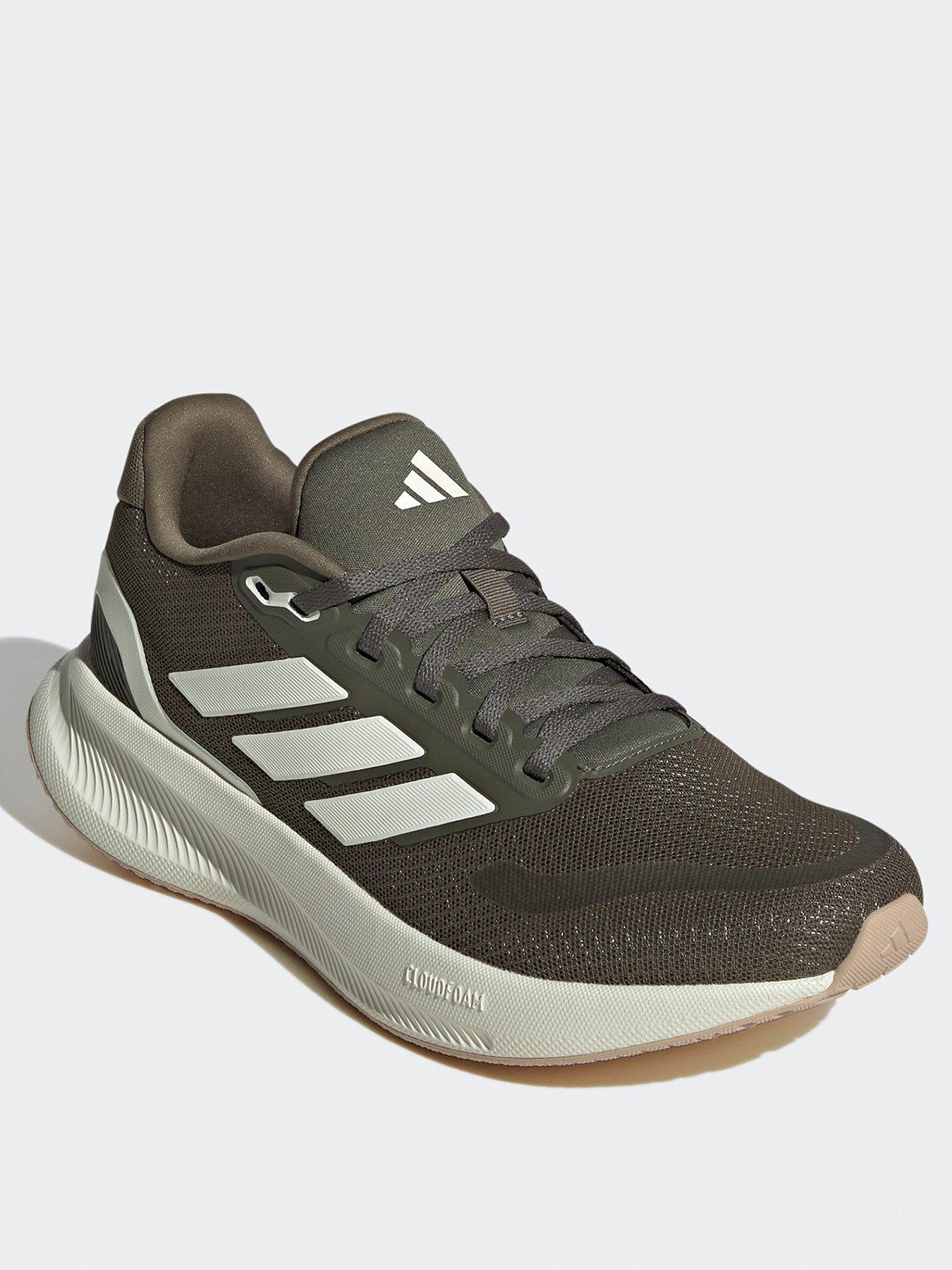 adidas-womens-running-runfalcon-5-trainers-olive-strataivorycloud-whitestillFront