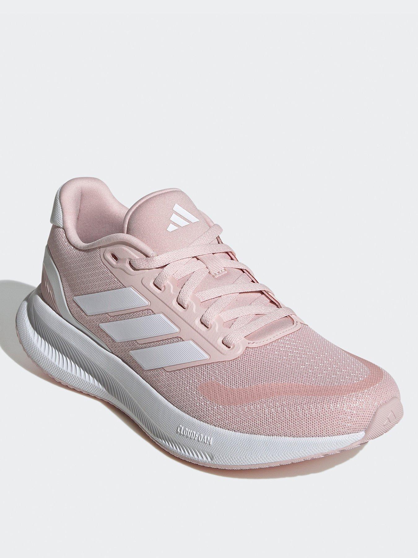 adidas-womens-running-runfalcon-5-trainers-sandy-pinkcloud-whitestillFront