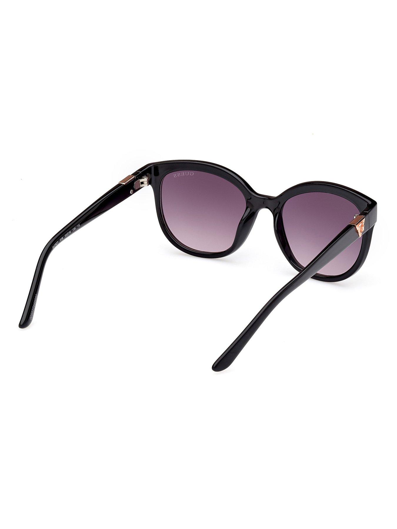 Image 3 of 4 of Guess Gradient Tint Sunglasses - Black