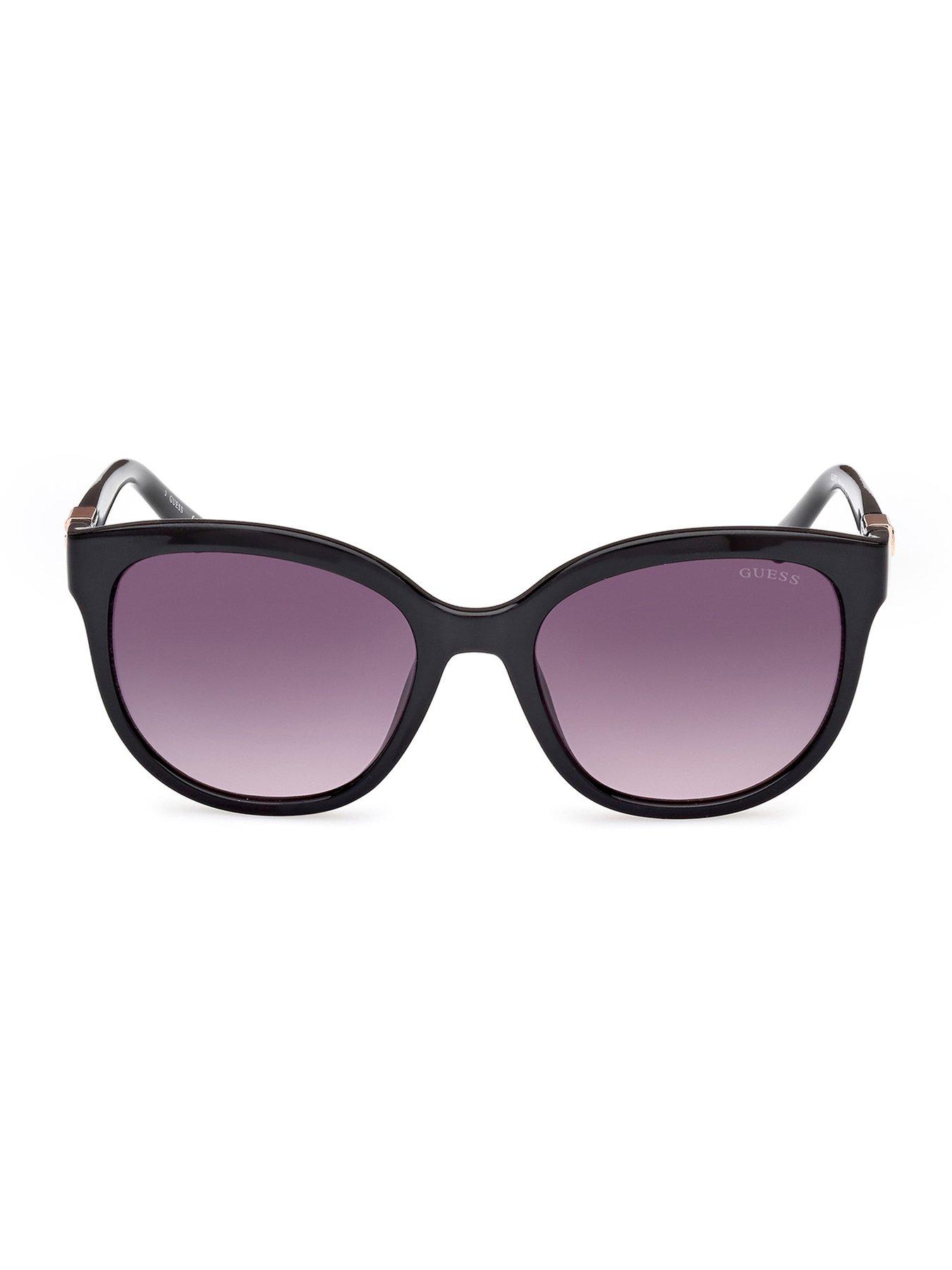 Image 4 of 4 of Guess Gradient Tint Sunglasses - Black