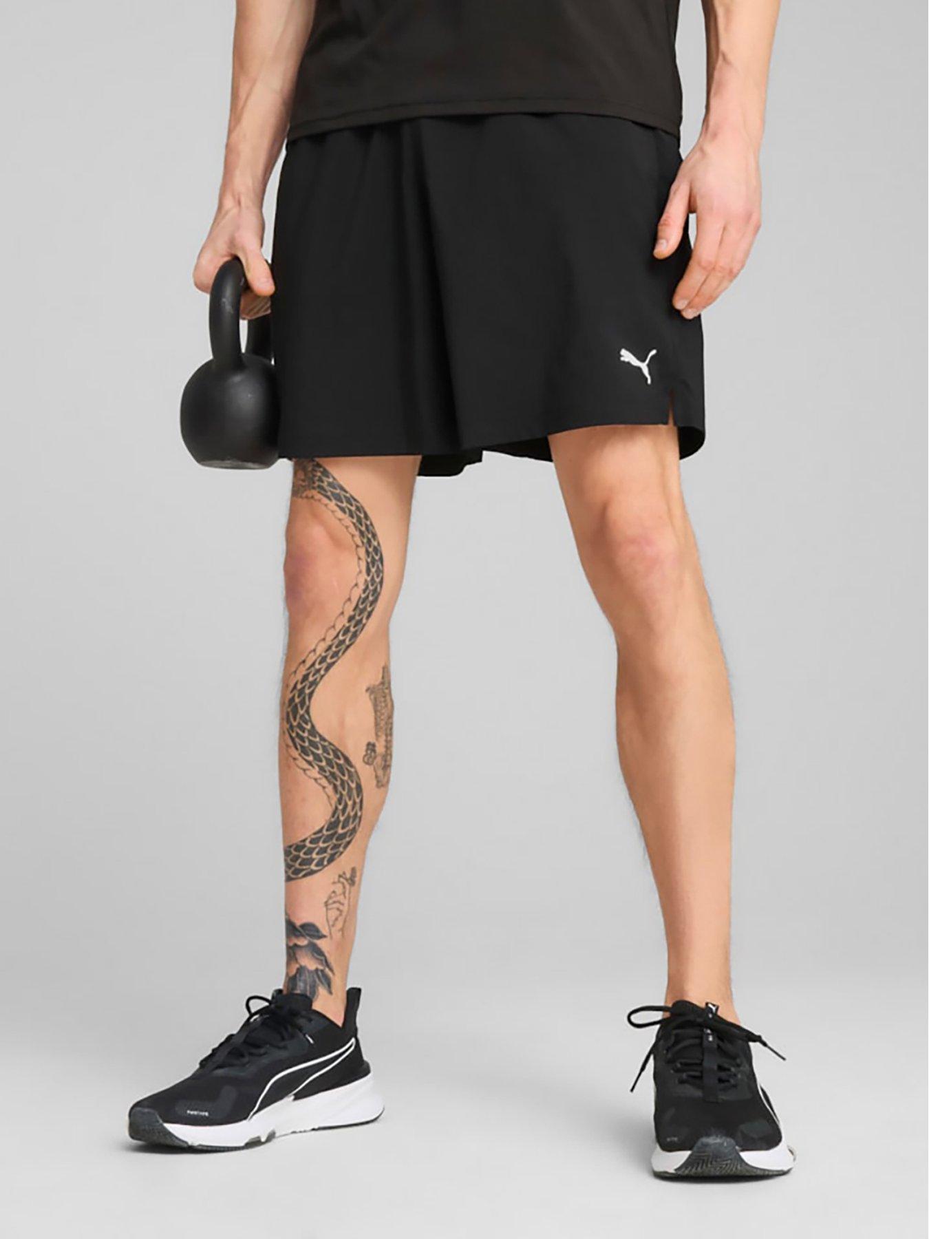 Puma Men's Training Essentials 7 Inch Woven Shorts - Black