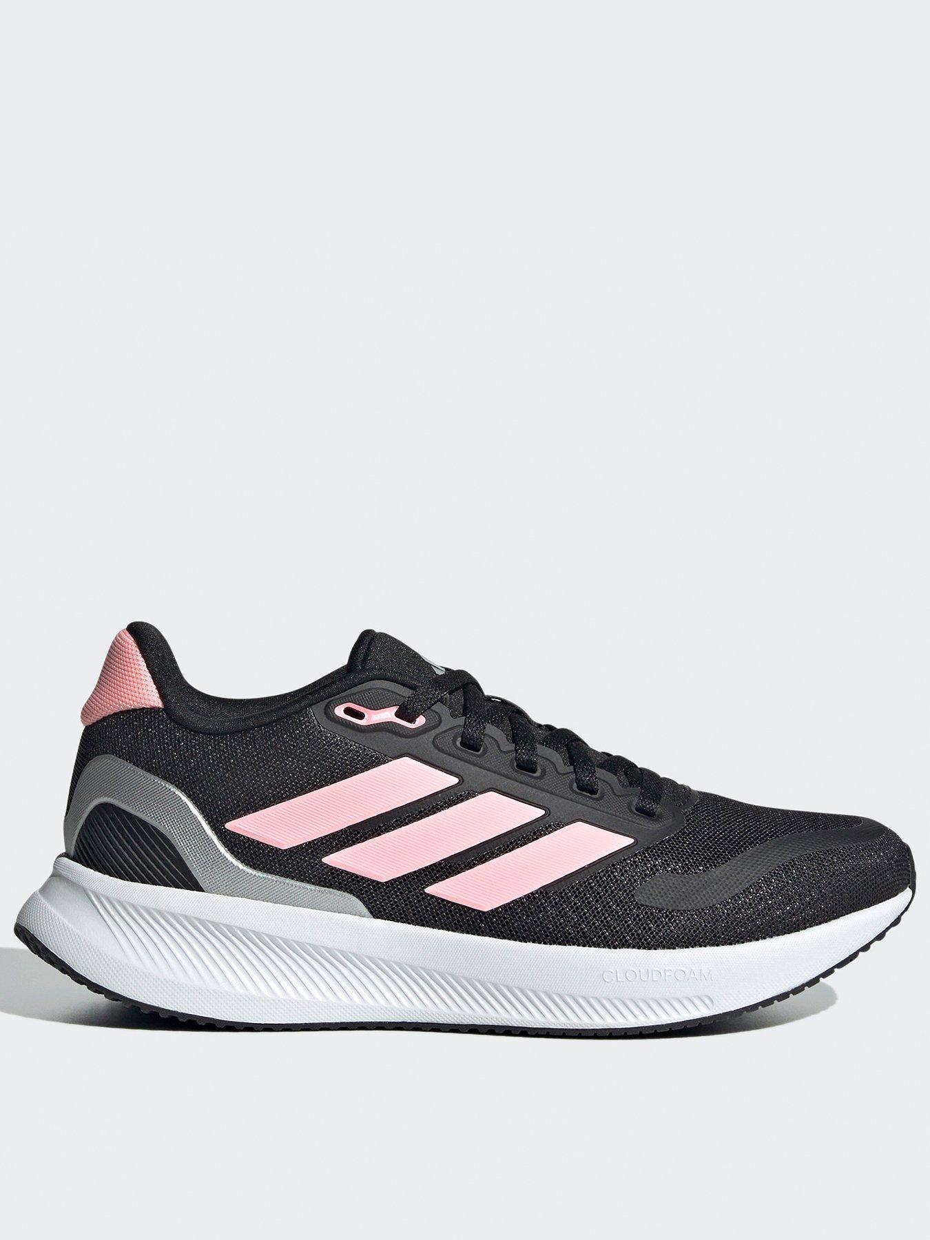 adidas-girls-junior-runfalcon-5-trainers-blackpinkfront