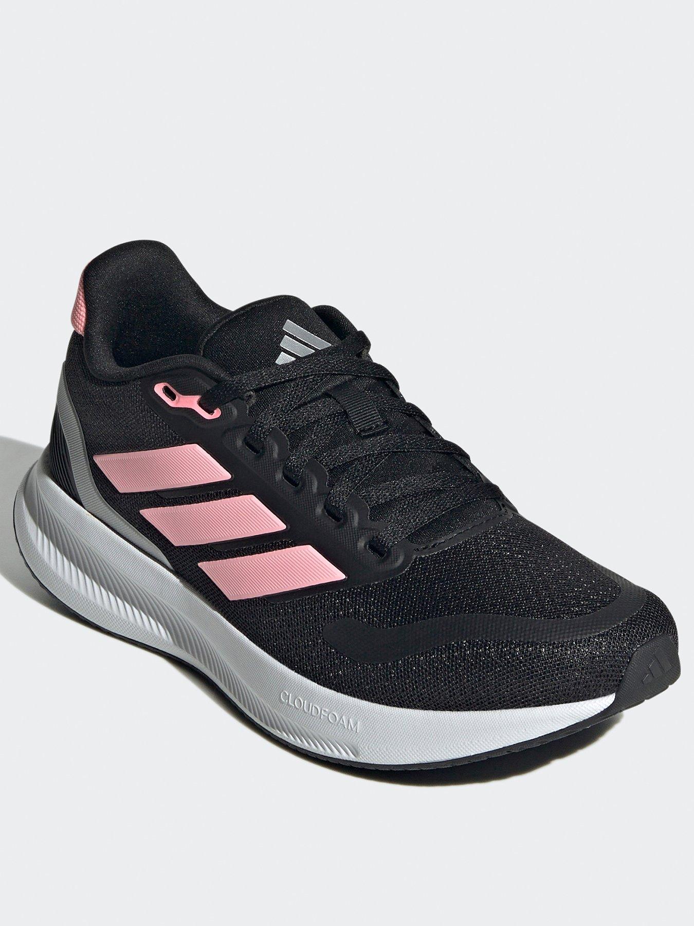 adidas-girls-junior-runfalcon-5-trainers-blackpinkstillFront