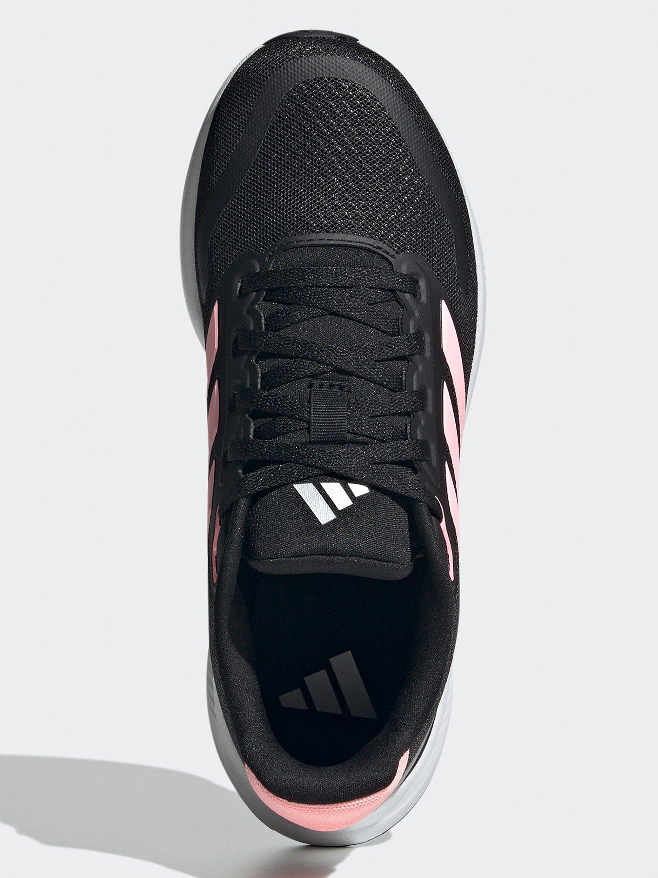 Image 4 of 7 of adidas Girls Junior Runfalcon 5 Trainers - Black/Pink