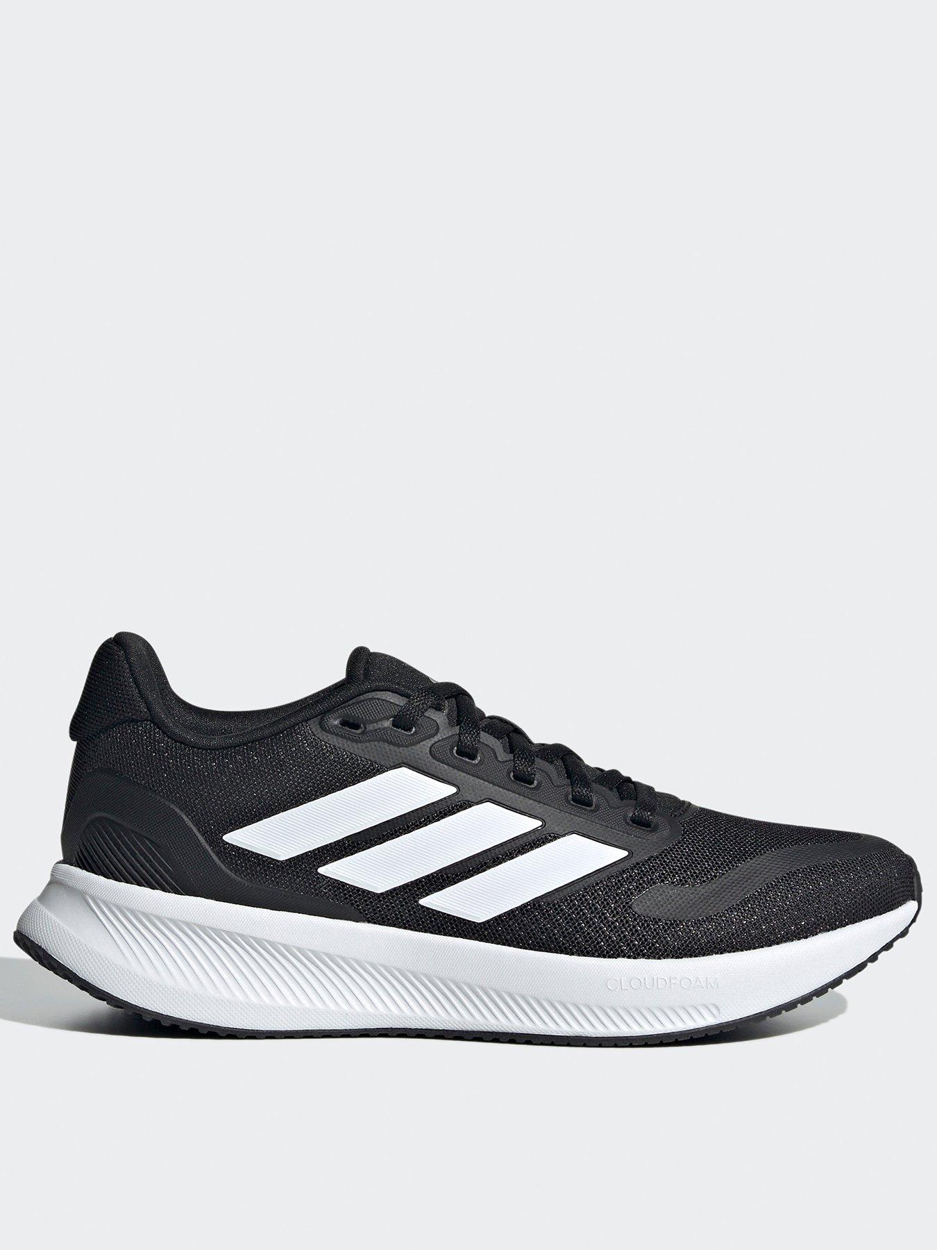 Image 1 of 7 of adidas Unisex Junior Runfalcon 5 Trainers - Black/White