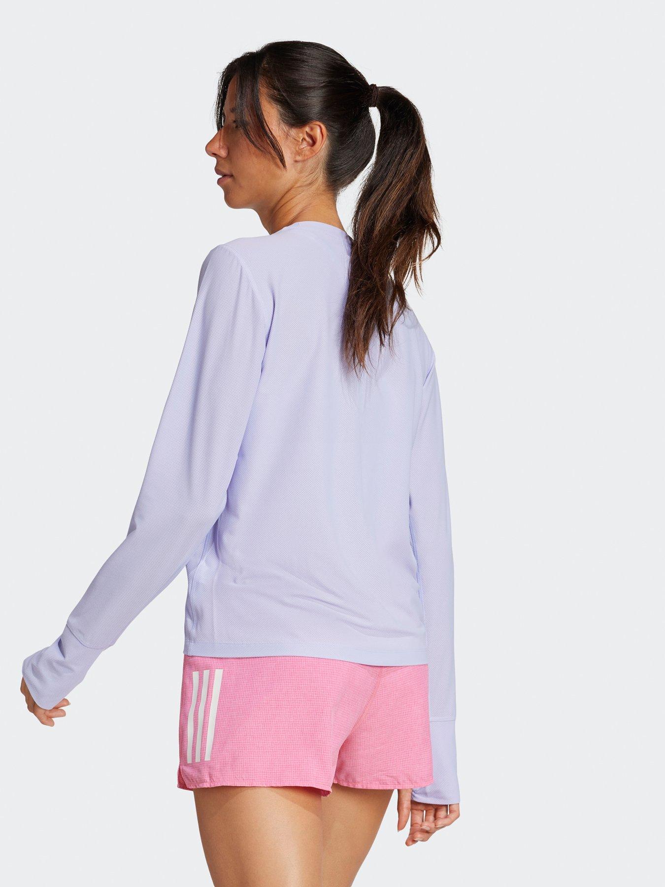 adidas-womens-running-own-the-run-long-sleeve-top-purplestillFront