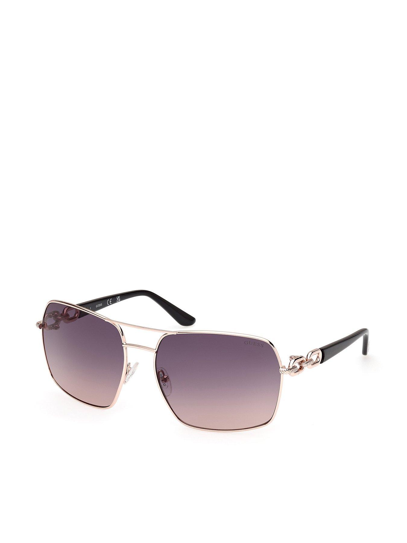 guess-navigator-metal-frame-sunglasses-shiny-rose-gold