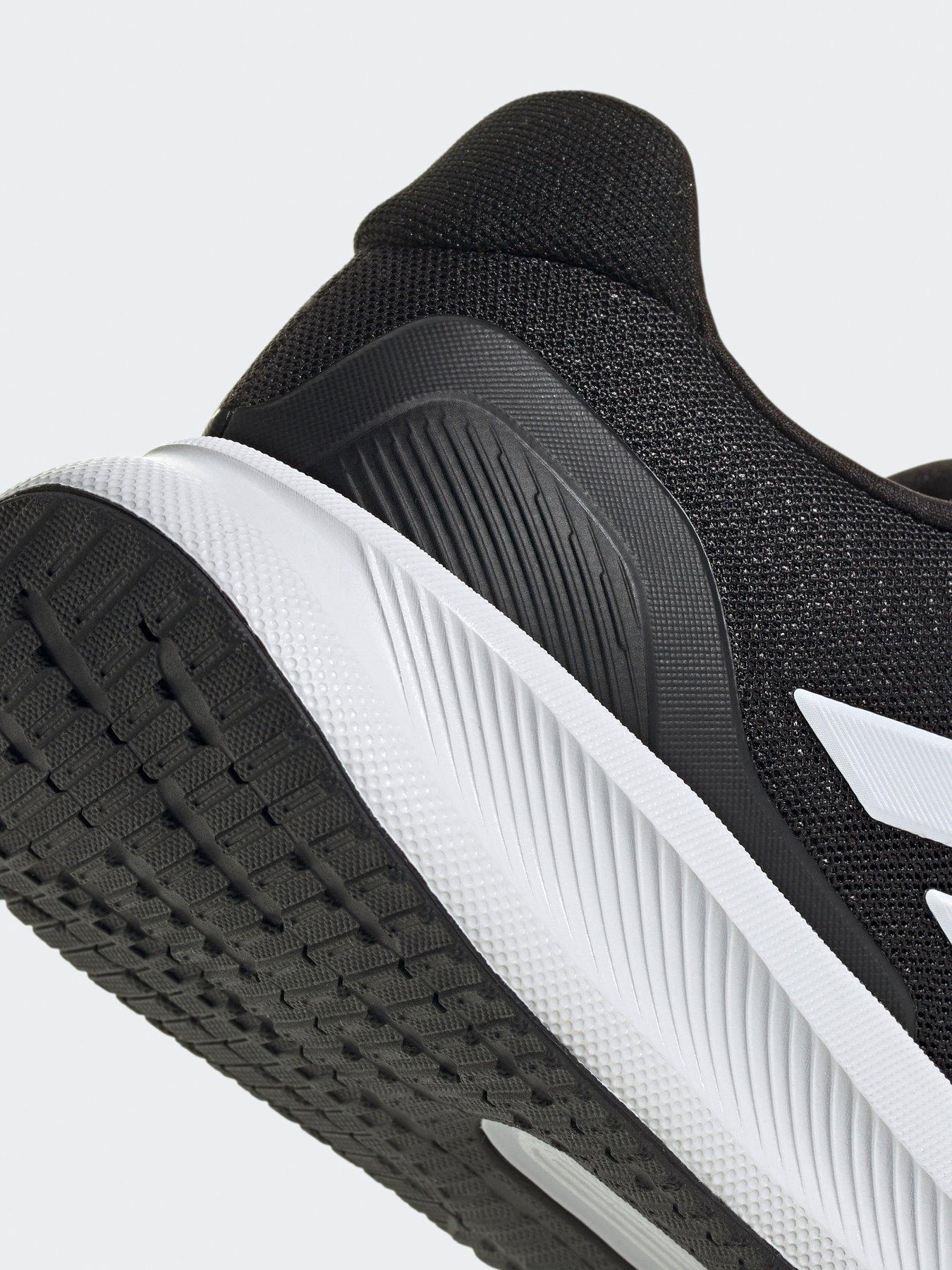 Image 7 of 7 of adidas Womens Running Runfalcon 5 Wide Fit Trainers - Black/White